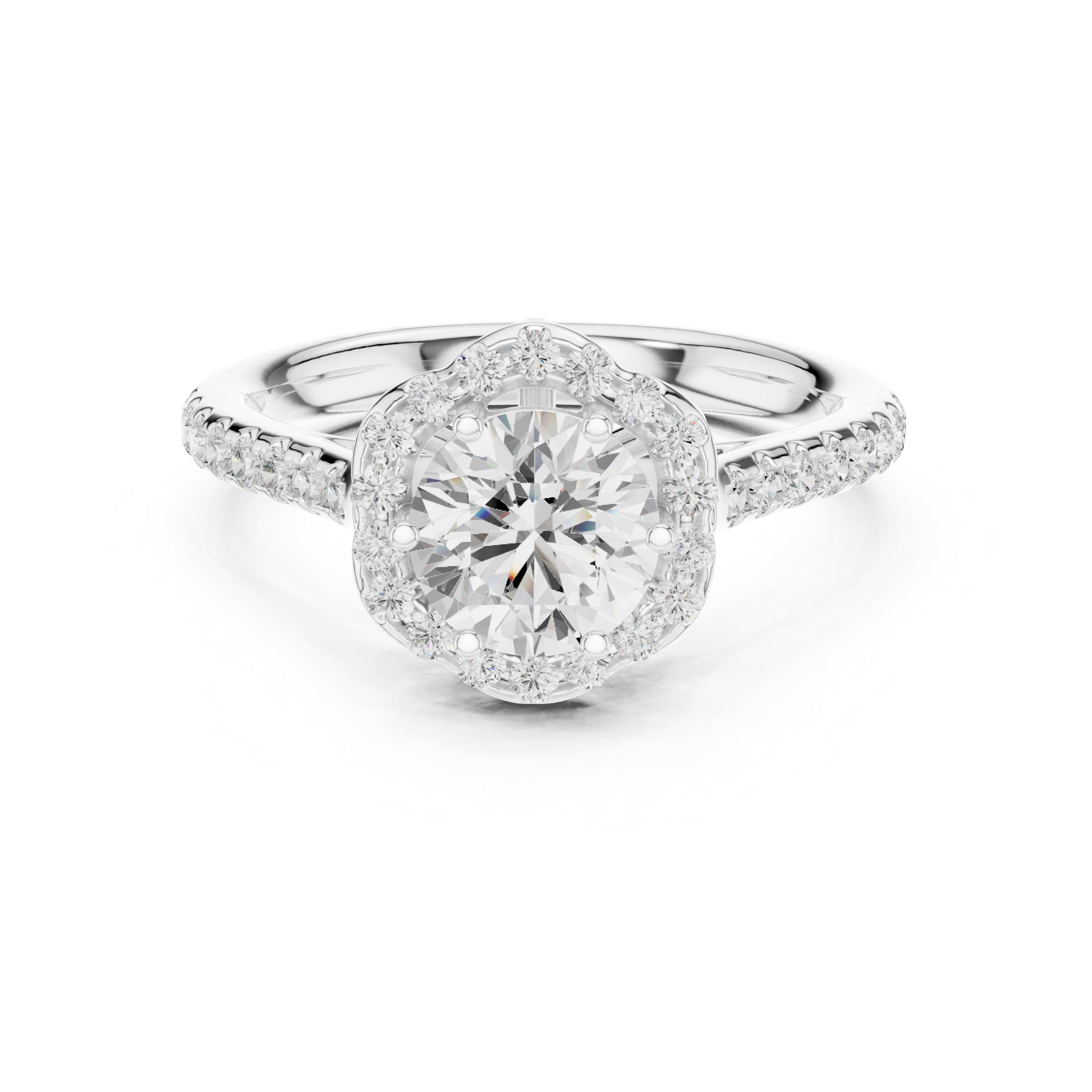 Stylish knot design ring symbolizing love and unity with polished finish.