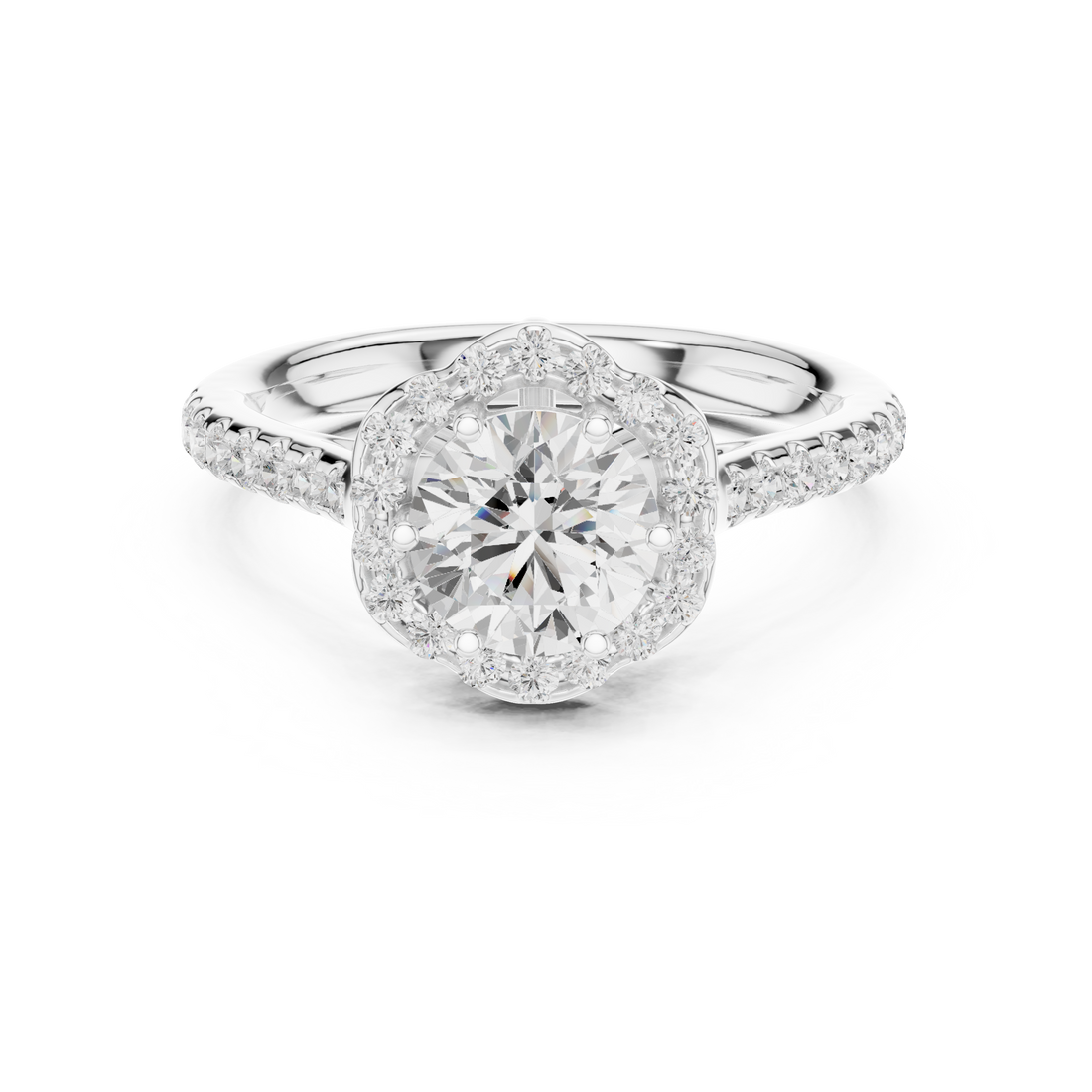 Stylish knot design ring symbolizing love and unity with polished finish.