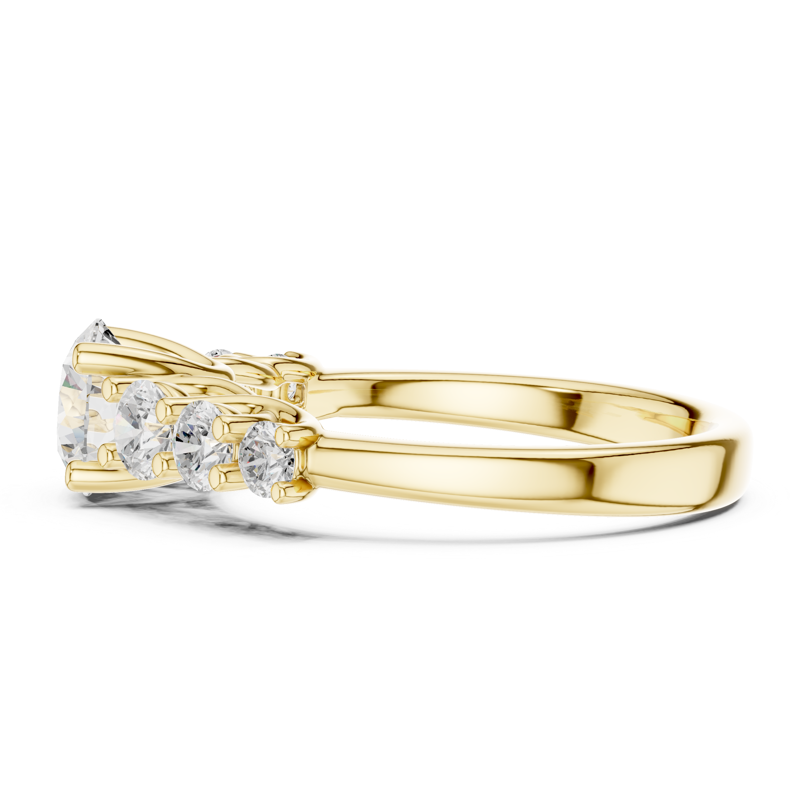 Minimalist gold anklet featuring sleek thin chain structure.