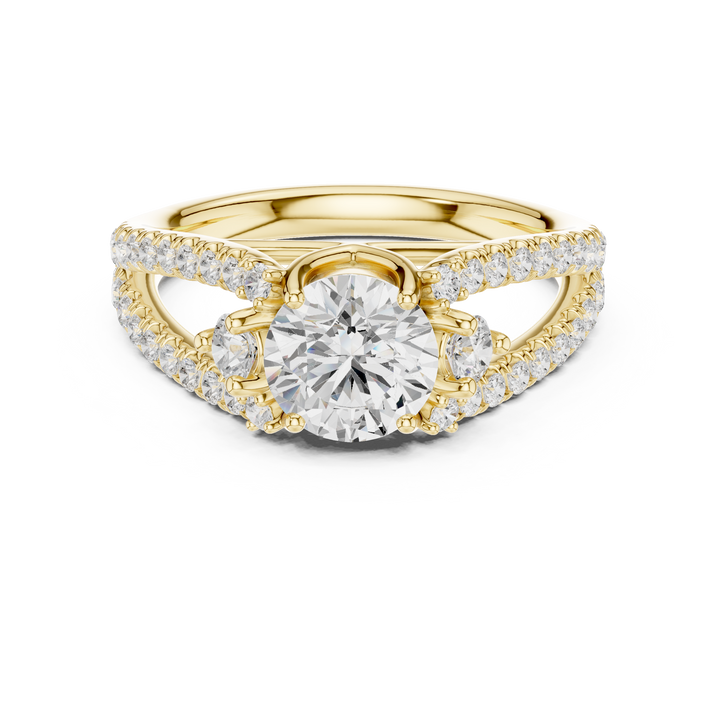 Classic men's signet ring featuring engraved crest design.