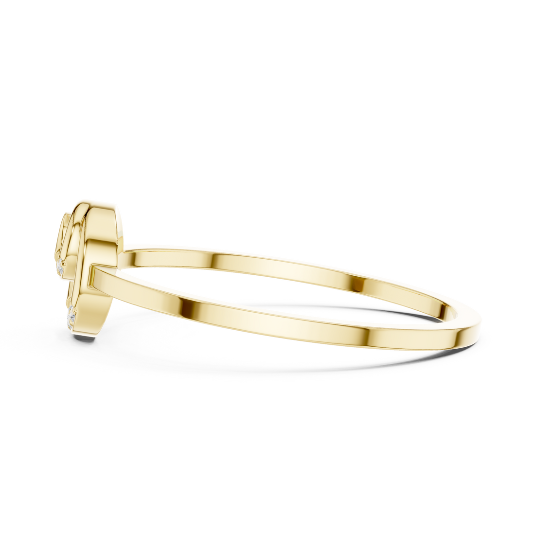 Modern minimalist earrings featuring sleek geometric design.