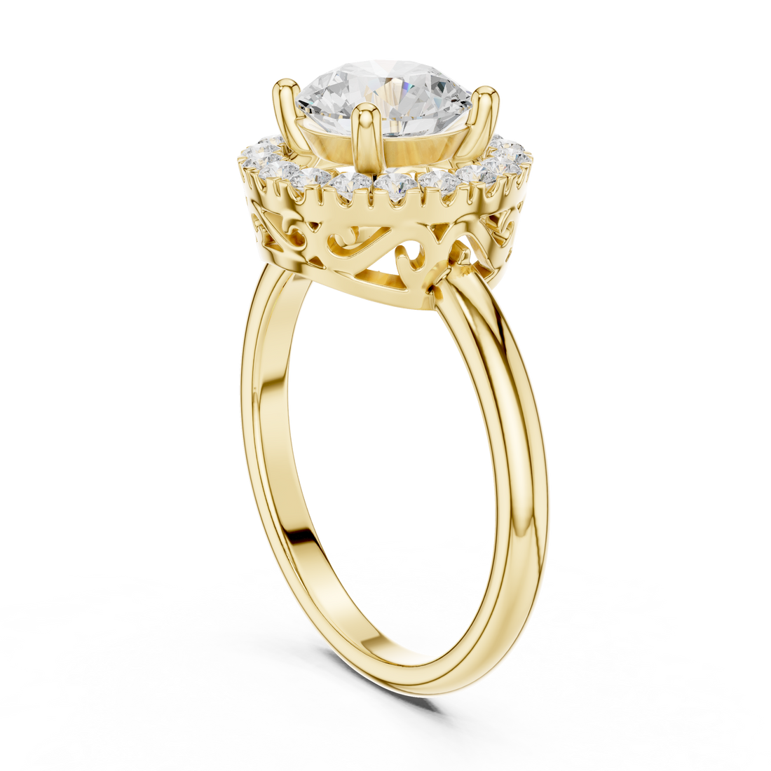 Minimalist thin band ring with tiny diamond accents and sleek modern look.