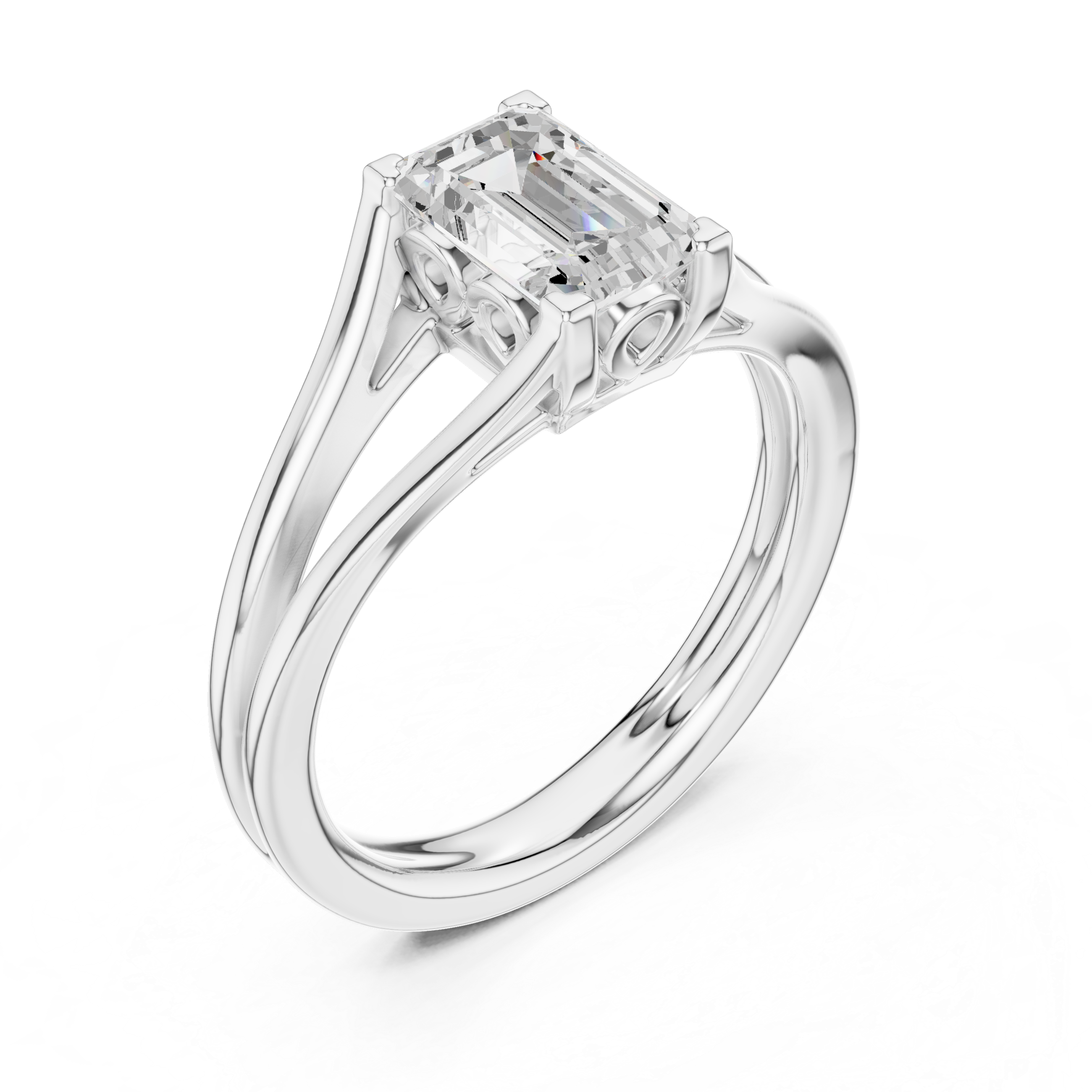 Vintage-inspired toe ring featuring decorative antique-style motifs.
