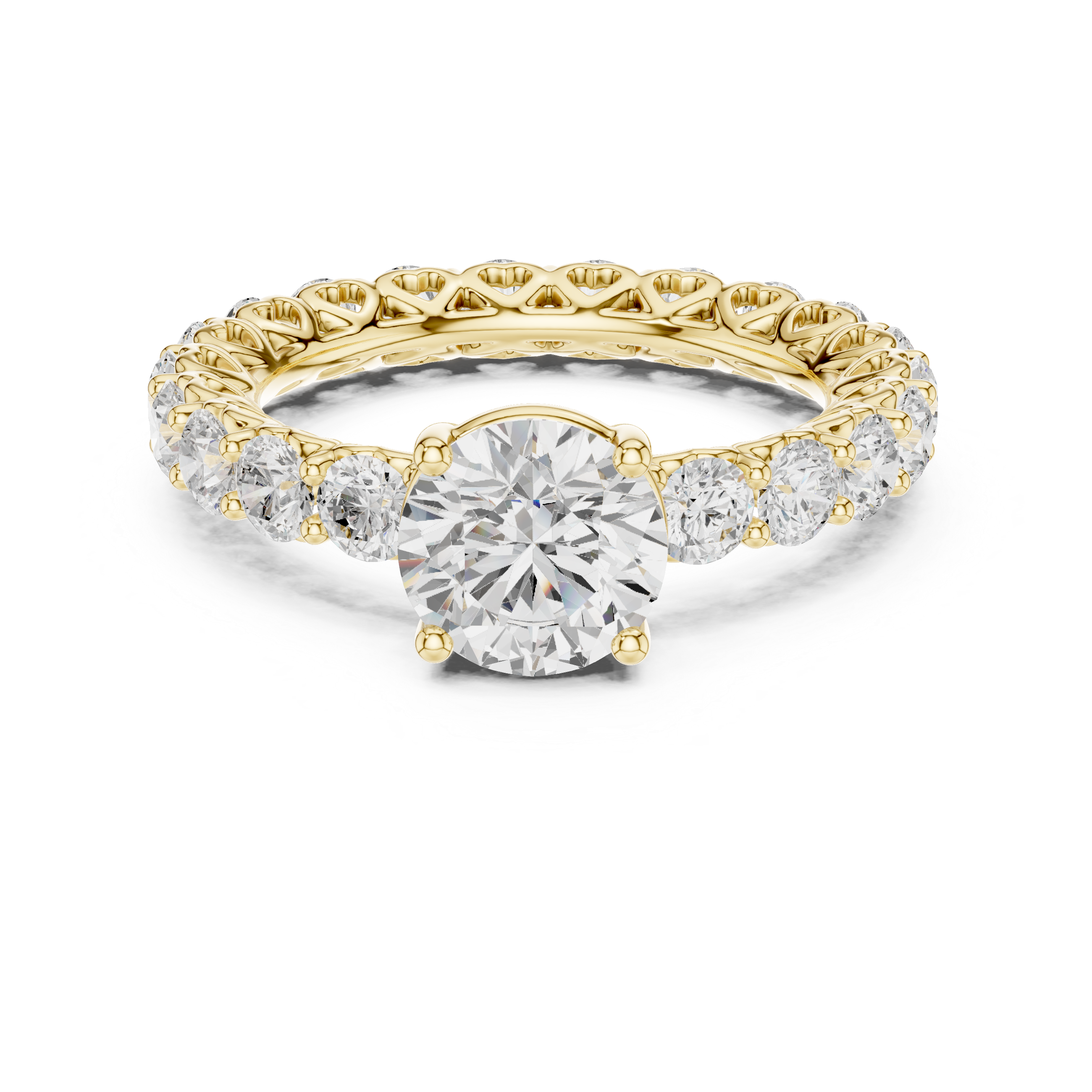 Modern open ring featuring adjustable dual-end design.