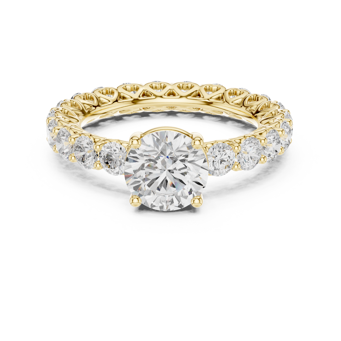 Modern open ring featuring adjustable dual-end design.