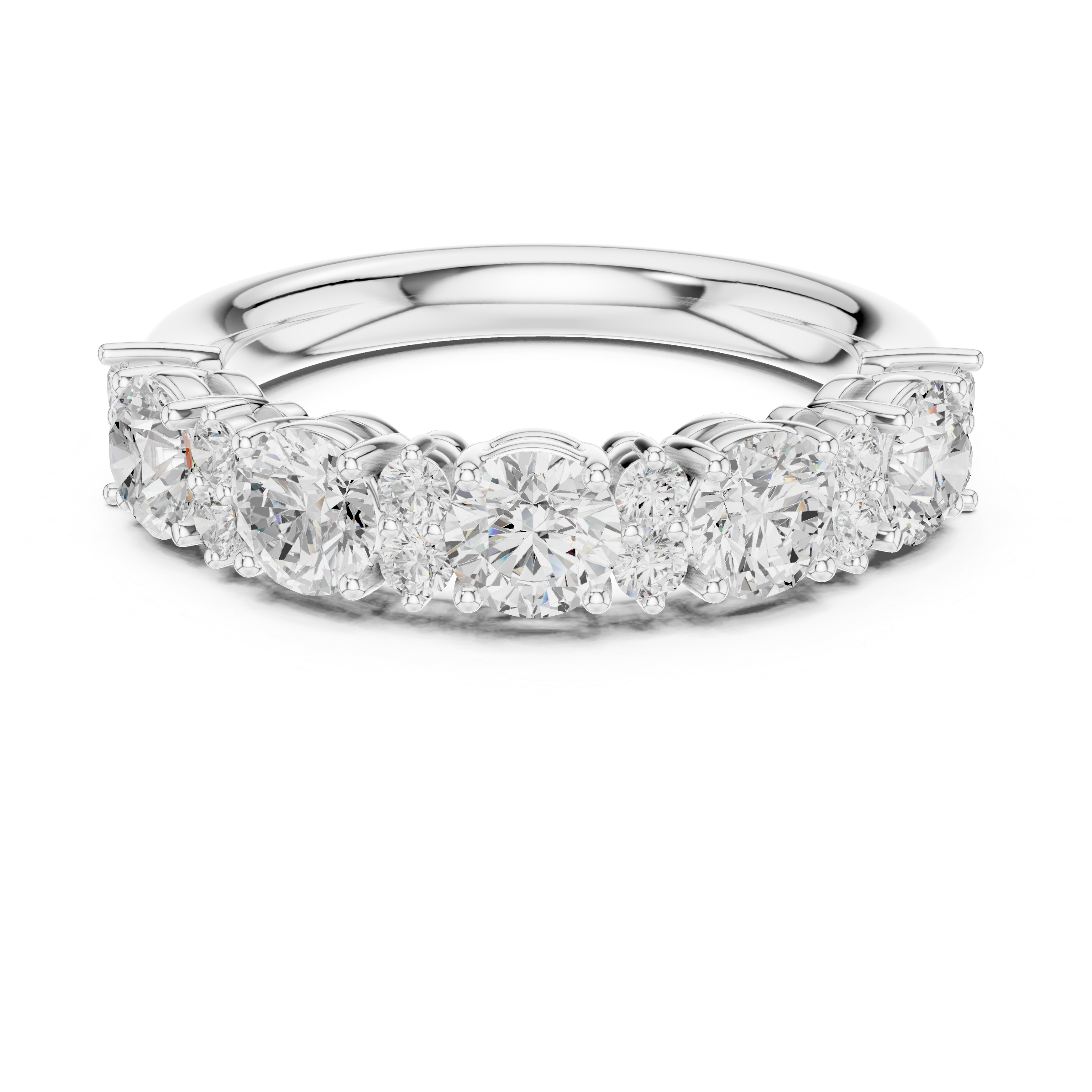 Stylish knot design ring symbolizing love and unity with polished finish.