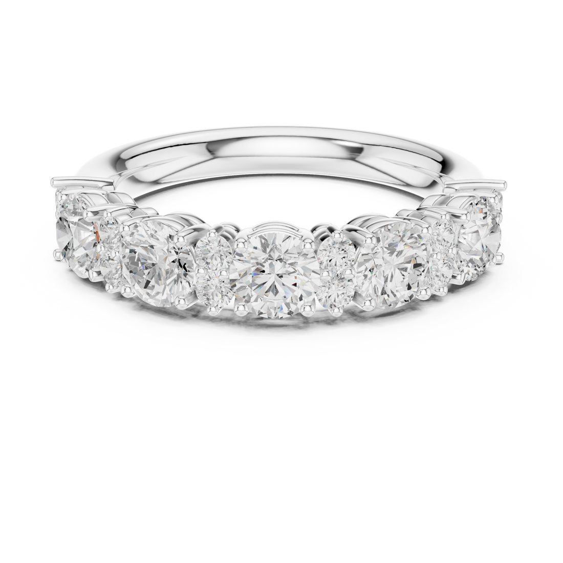 Stylish knot design ring symbolizing love and unity with polished finish.