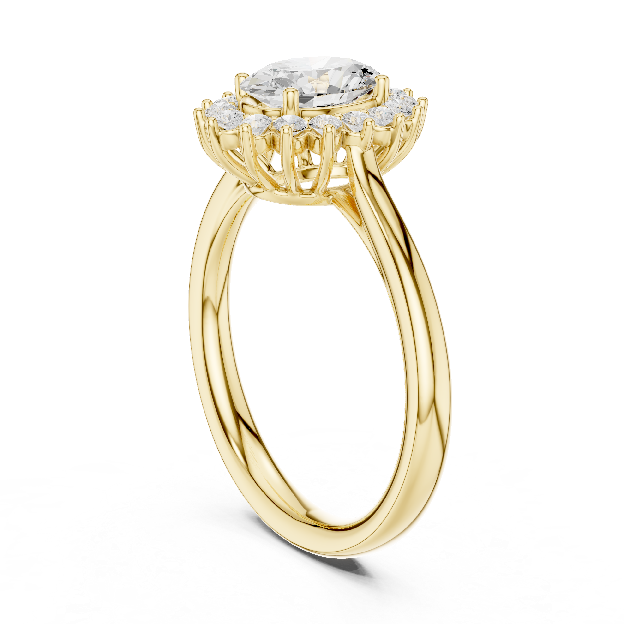 Luxury diamond jacket earrings designed to surround central stud stones.