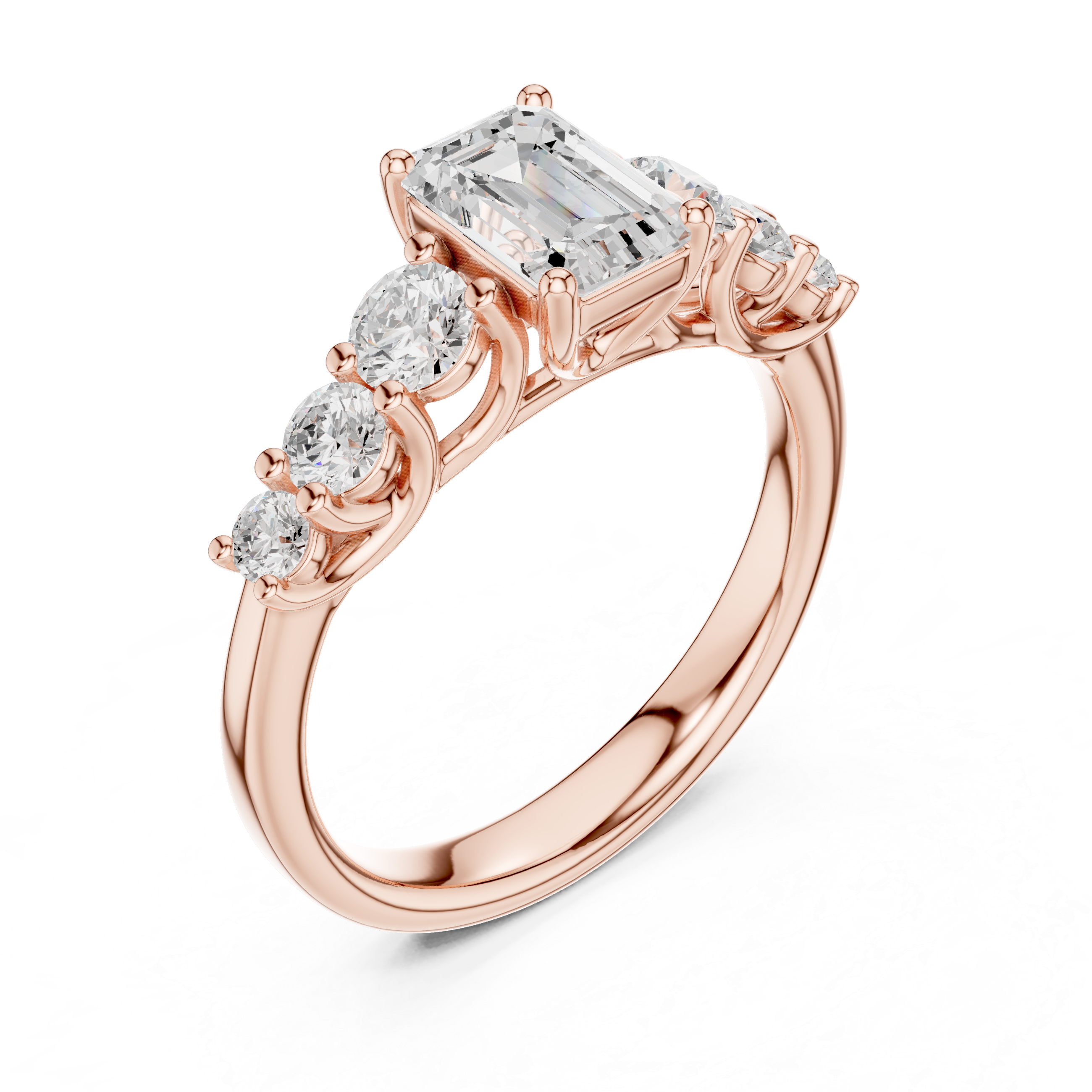 Stylish gemstone toe ring featuring central colored stone.