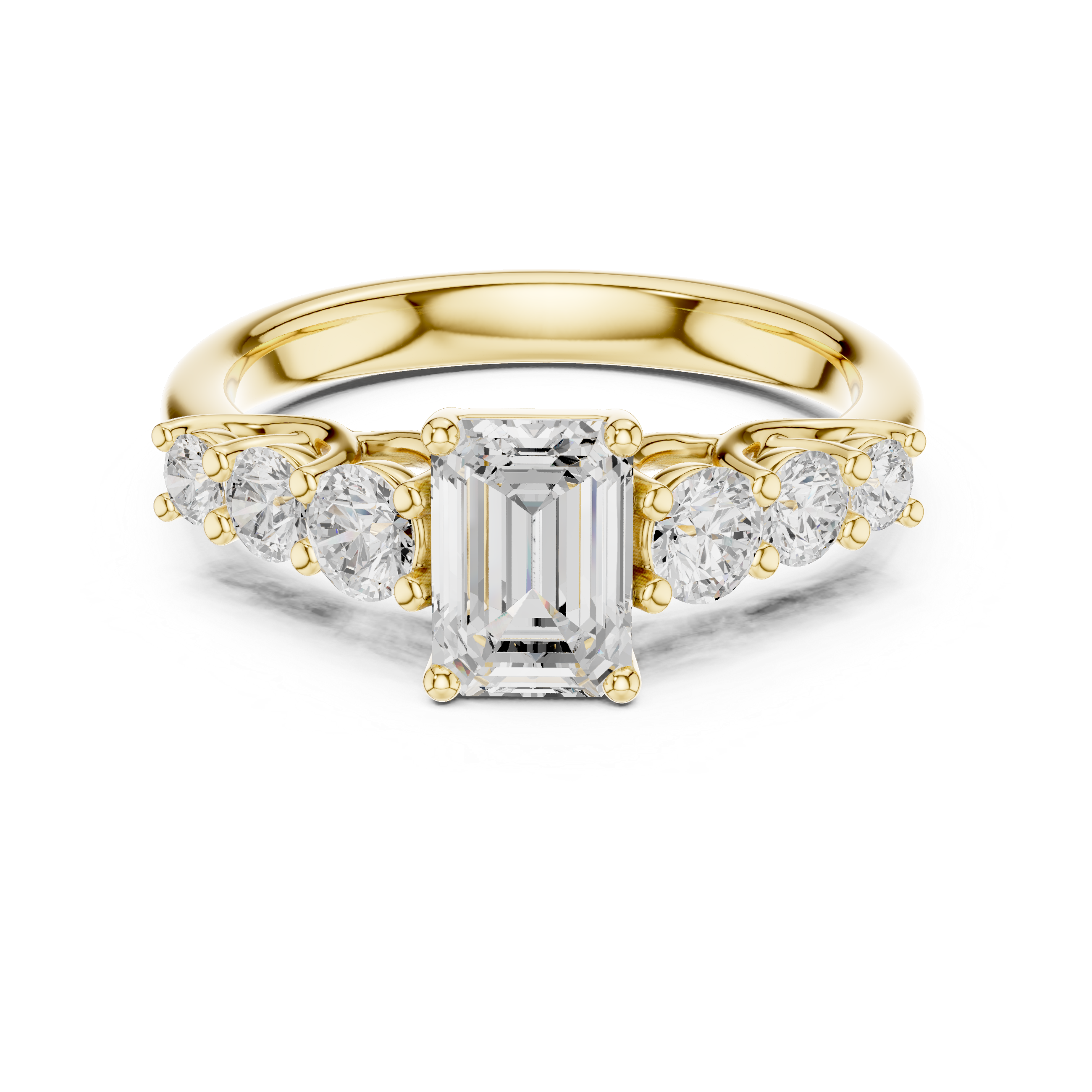 Classic men's signet ring featuring engraved crest design.