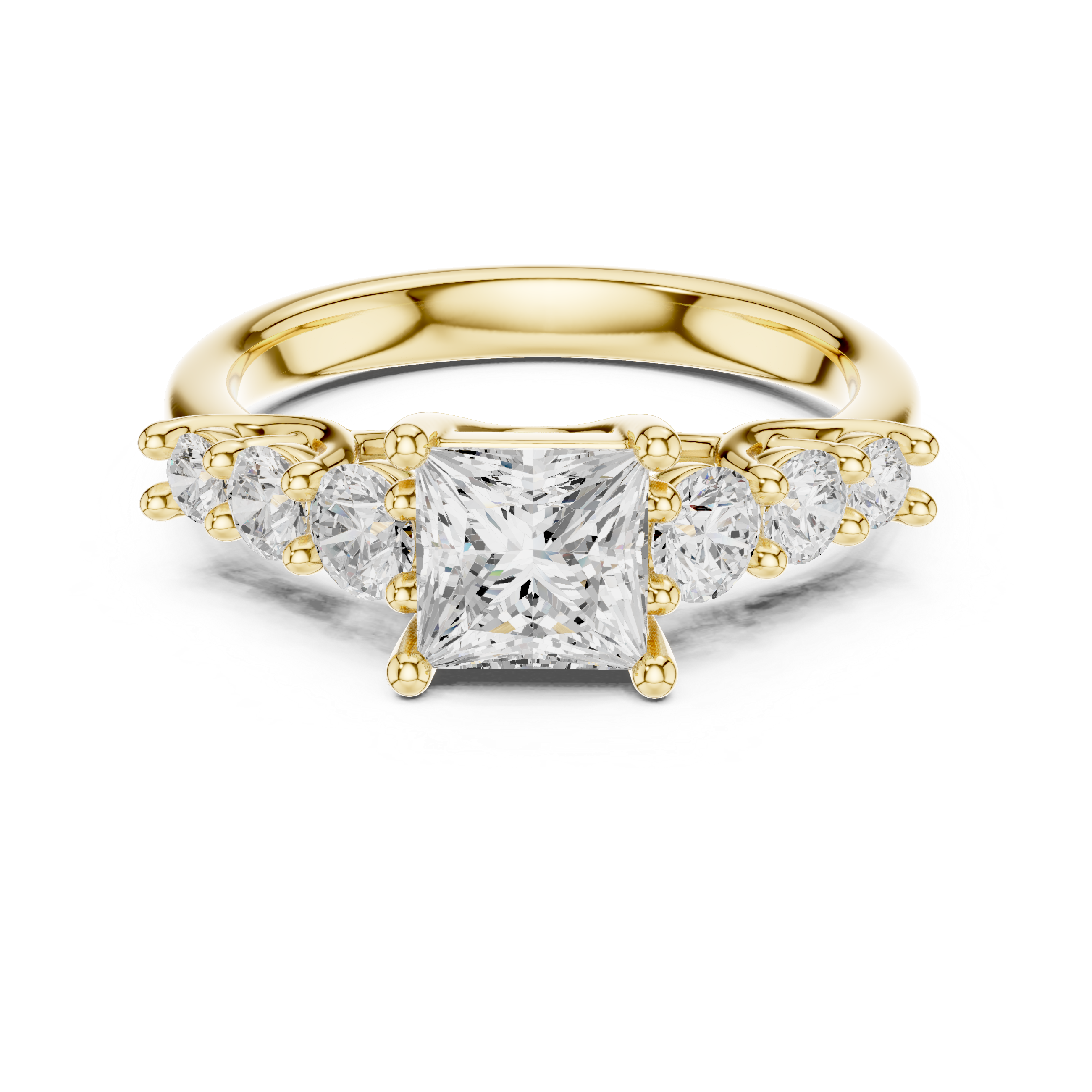 Modern open ring featuring adjustable dual-end design.