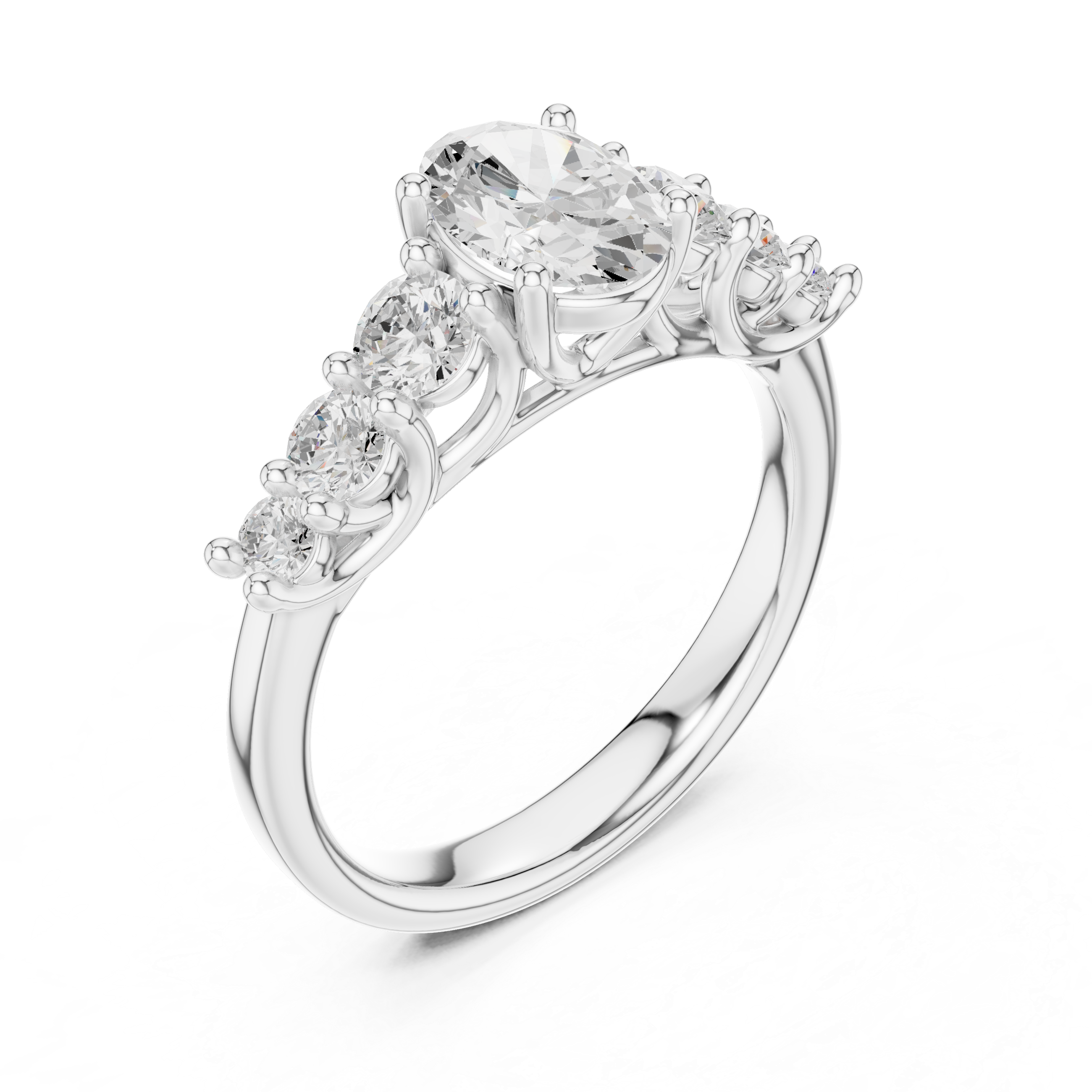 Modern ear cuff earrings featuring wrap-around structure.