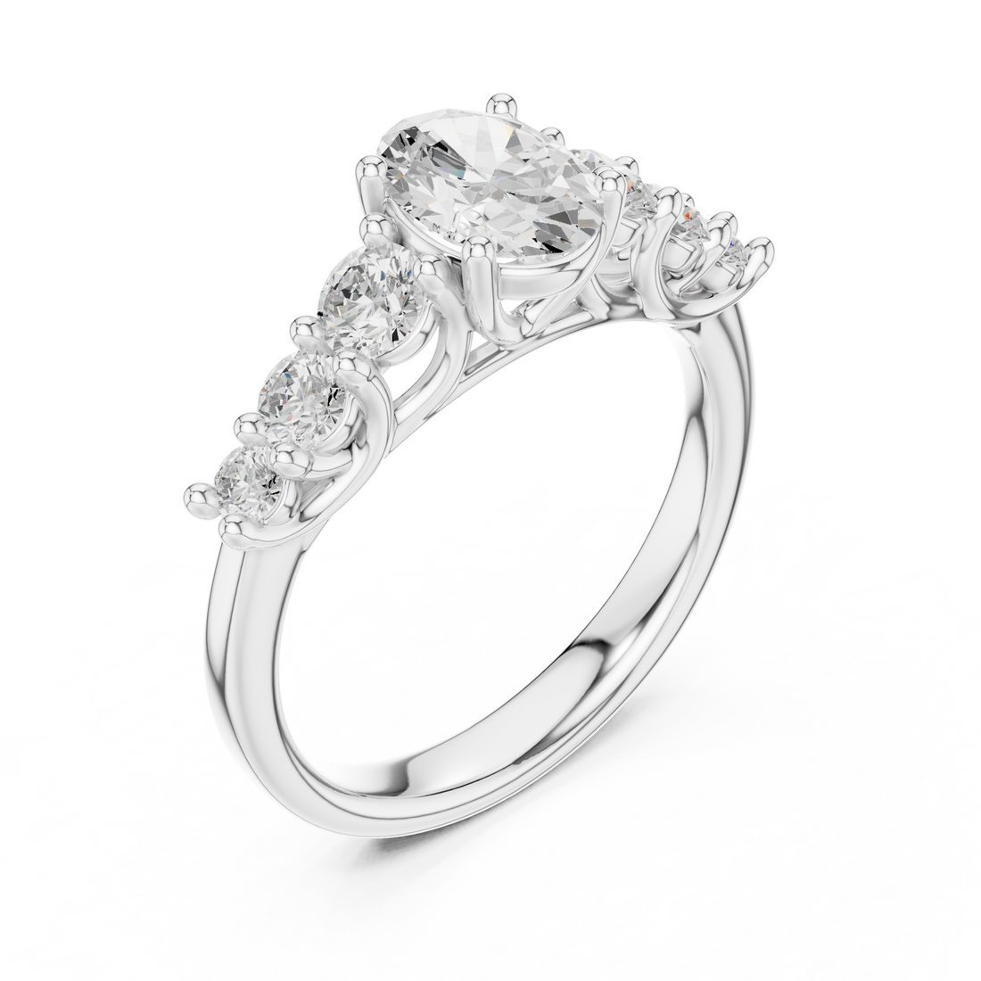 Modern ear cuff earrings featuring wrap-around structure.
