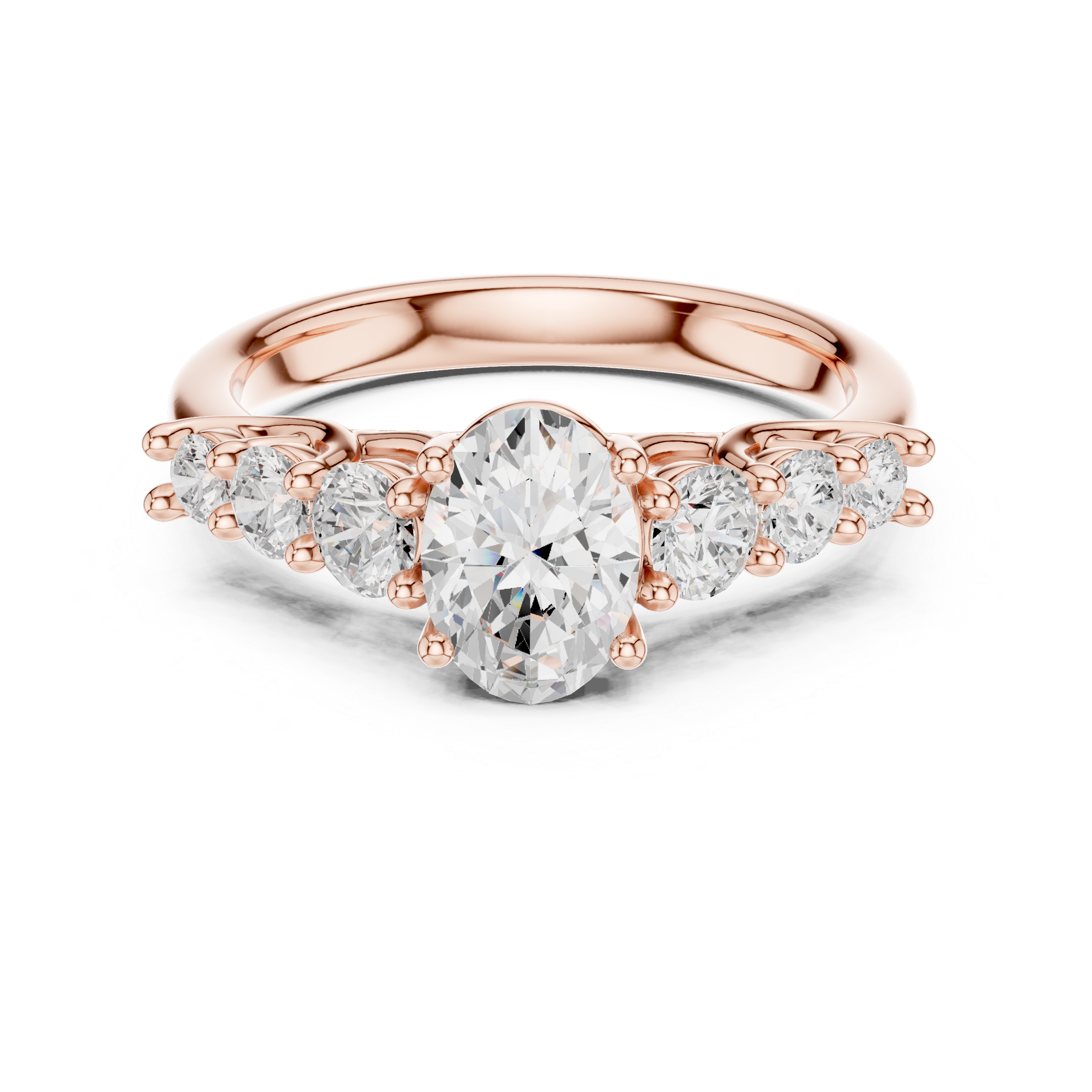 Luxury designer ring featuring artistic sculptural appearance.