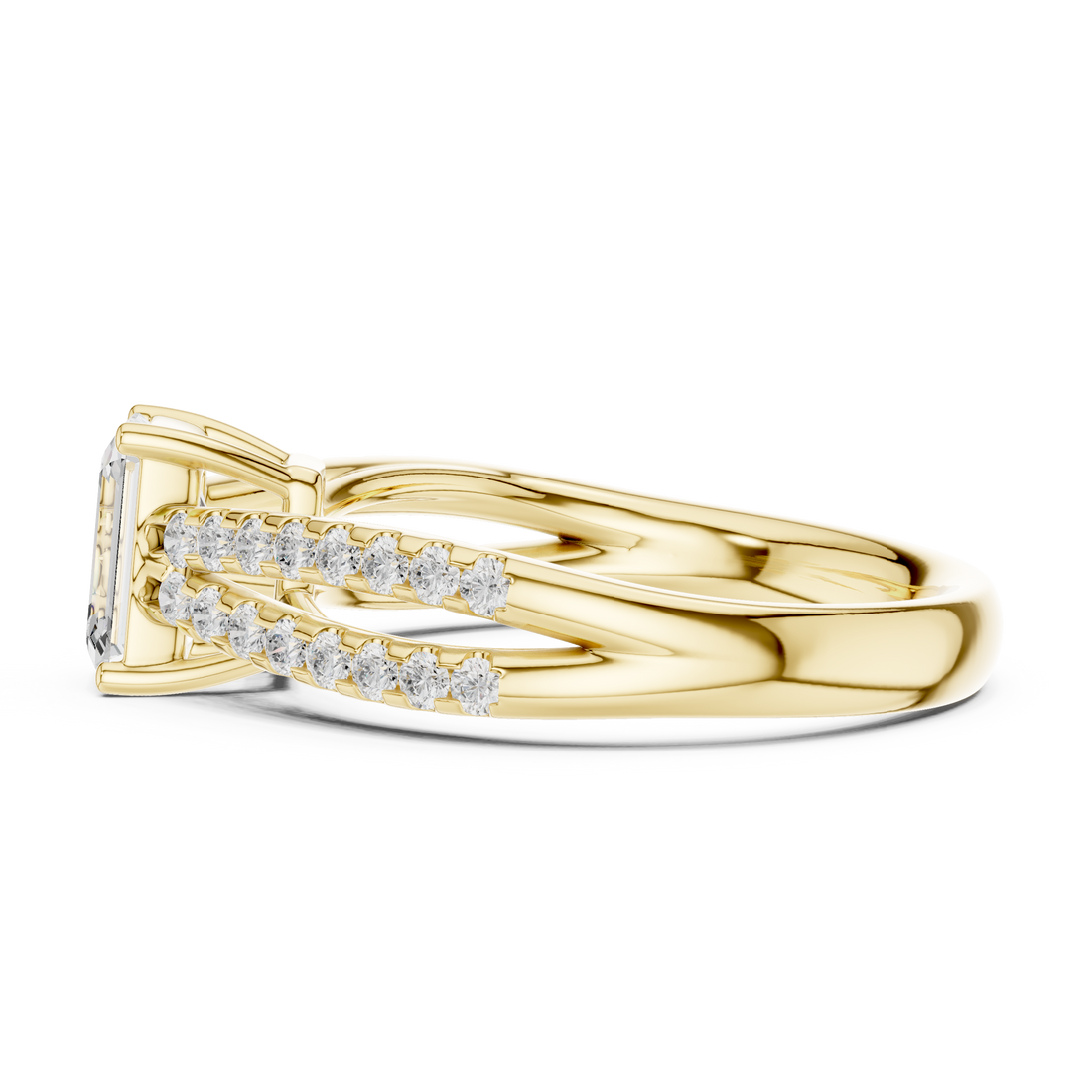 Minimalist gold anklet featuring sleek thin chain structure.