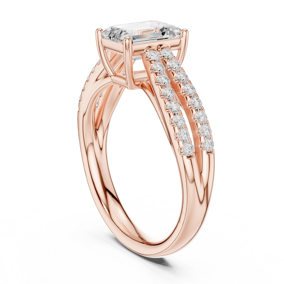 Traditional gold toe ring featuring engraved floral patterns.