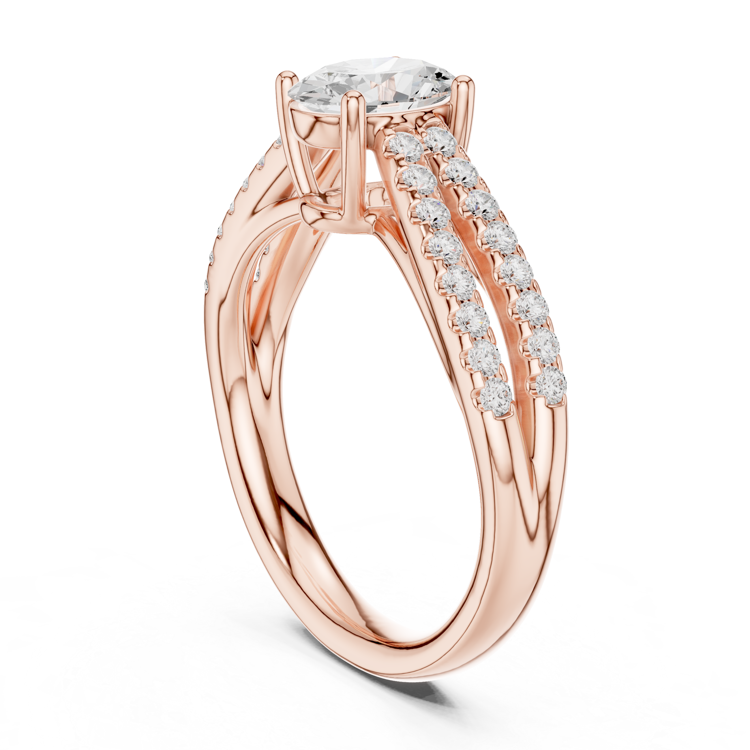 Minimalist men's band featuring smooth polished gold surface.