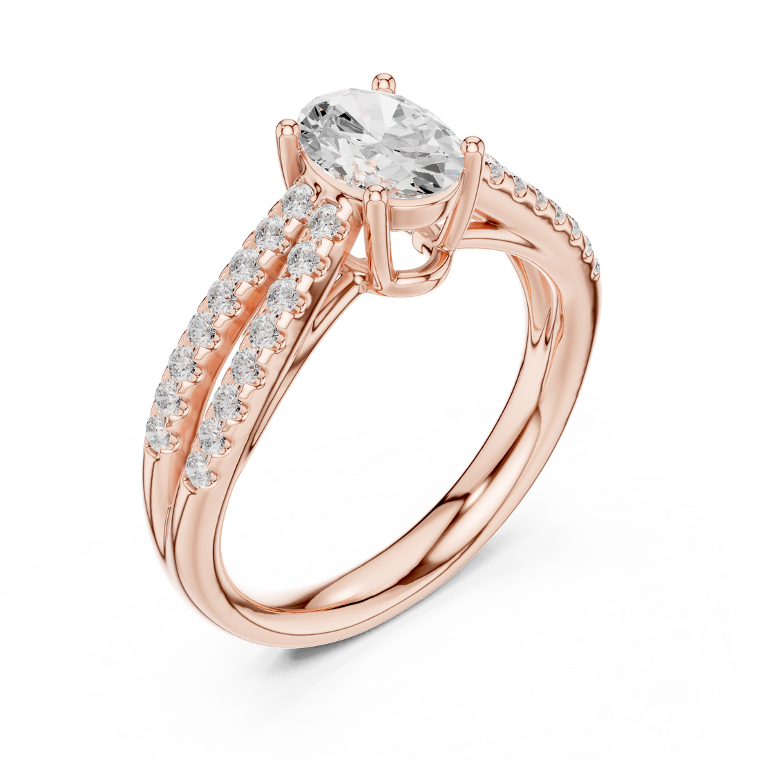 Luxury men's diamond band featuring row of sparkling stones.