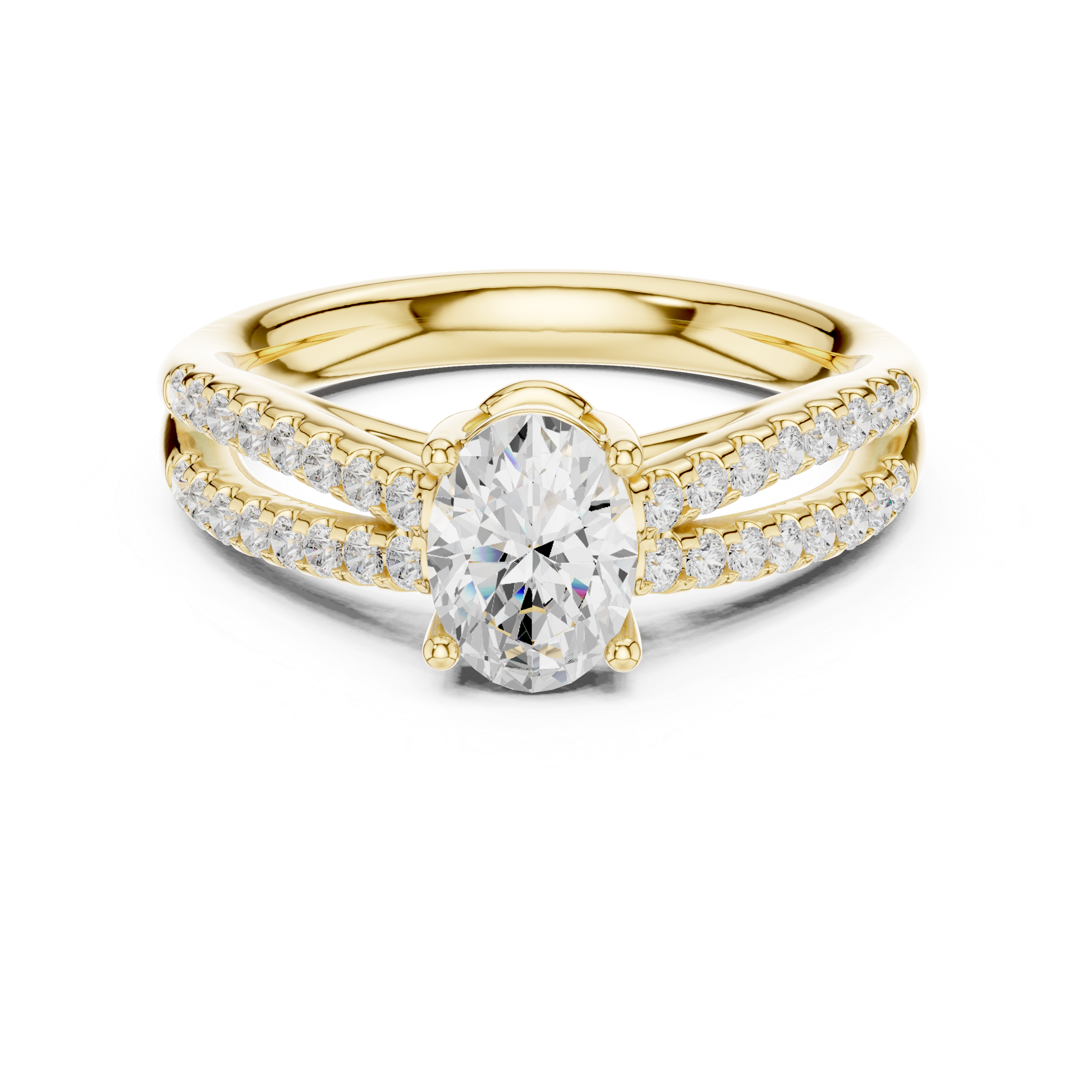 Modern open ring featuring adjustable dual-end design.