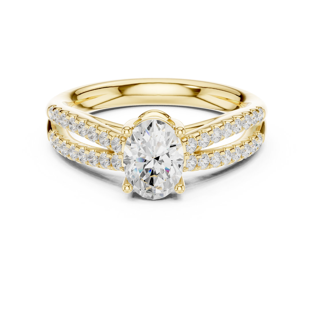 Modern open ring featuring adjustable dual-end design.