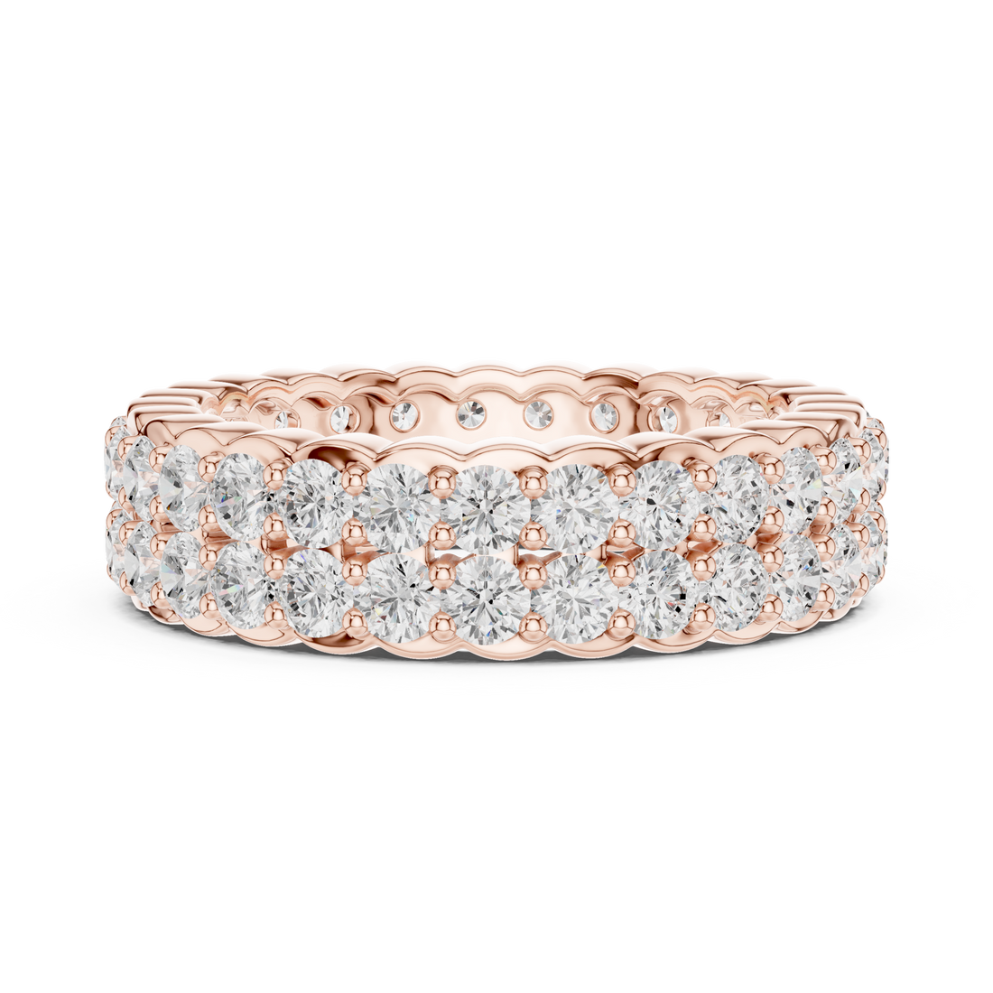 Luxury designer ring featuring artistic sculptural appearance.