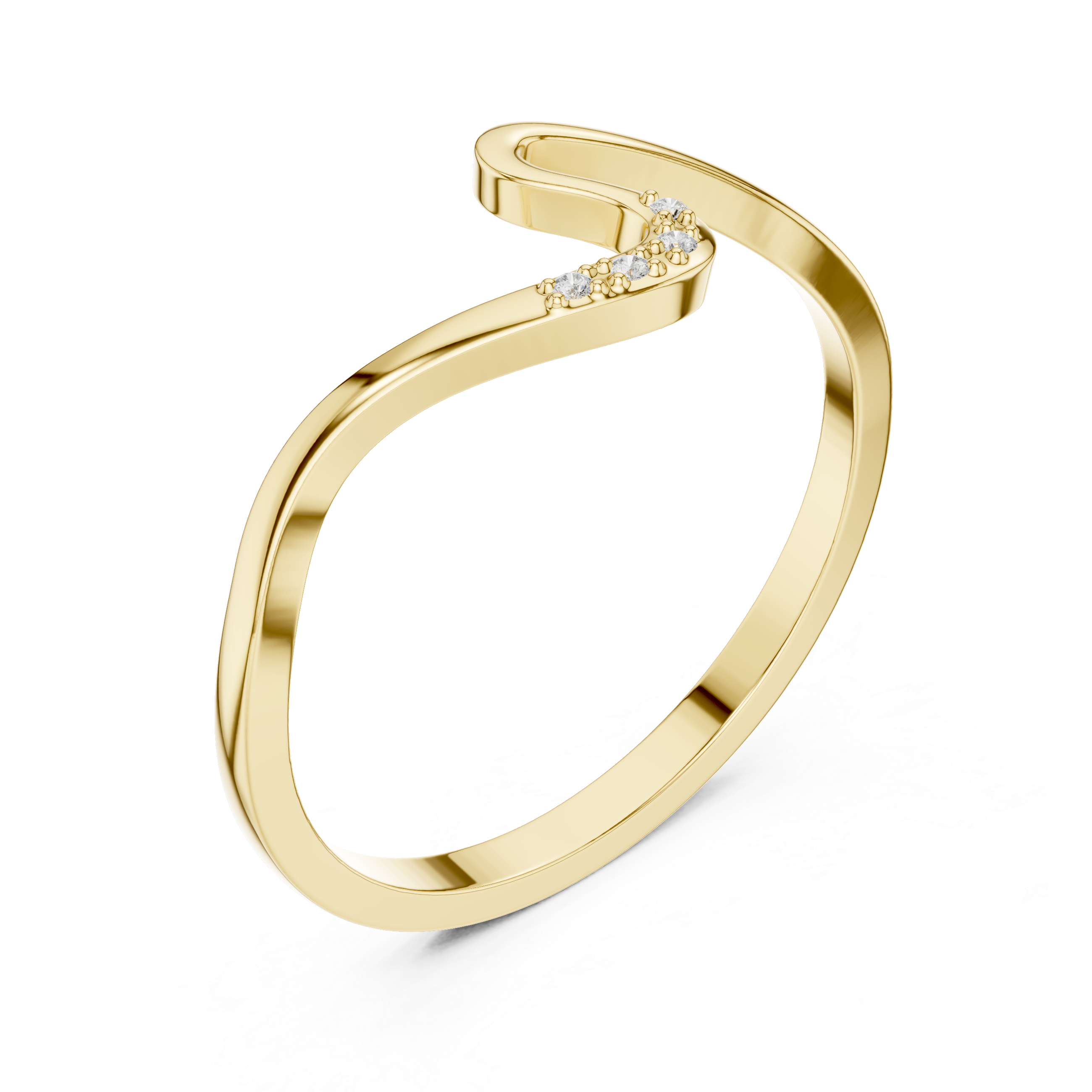 Luxury diamond nose ring with intricate detailing and sparkle.