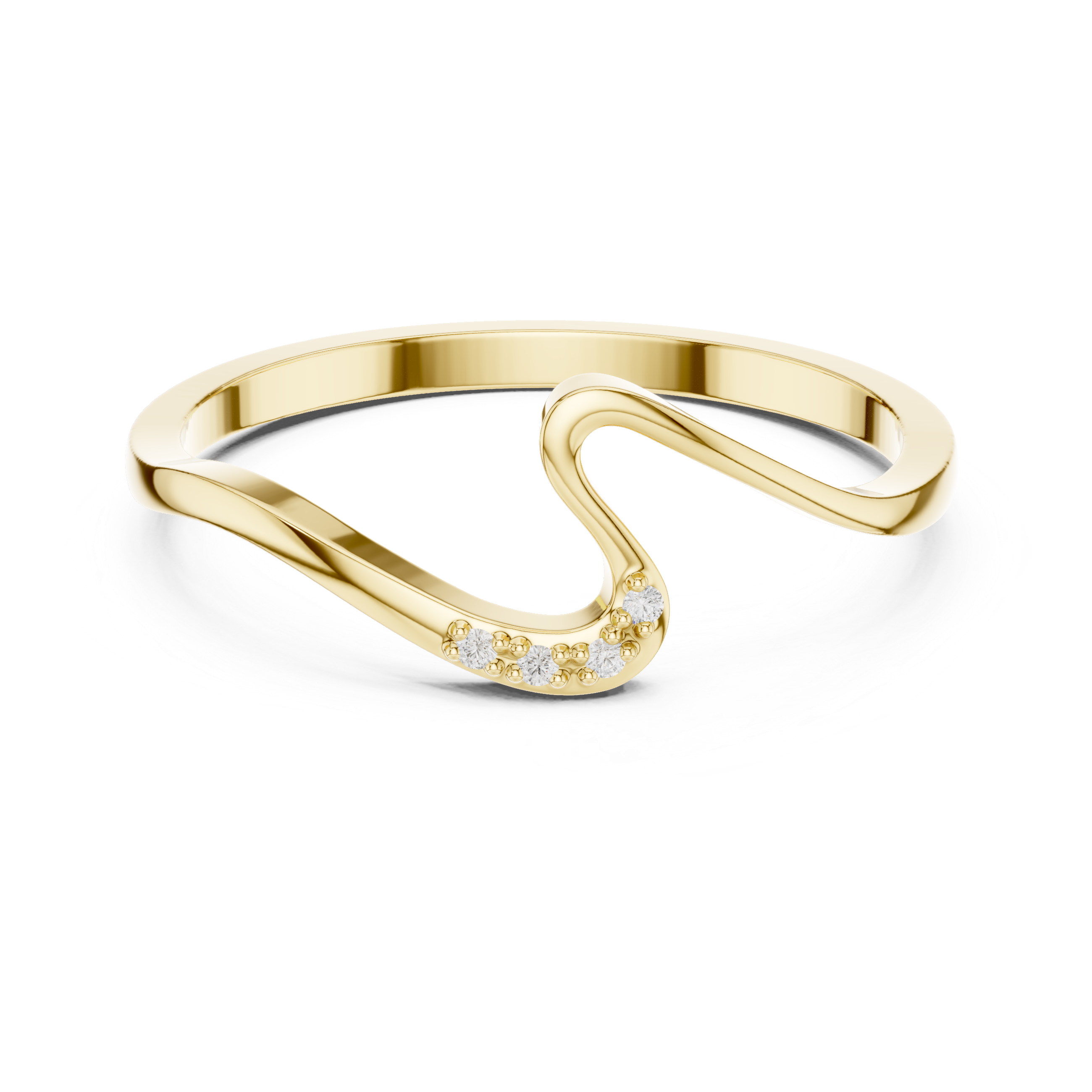 Luxury diamond anklet featuring sparkling stones in continuous row.