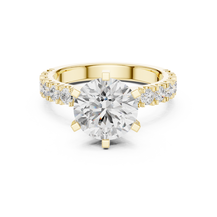 Classic men's signet ring featuring engraved crest design.