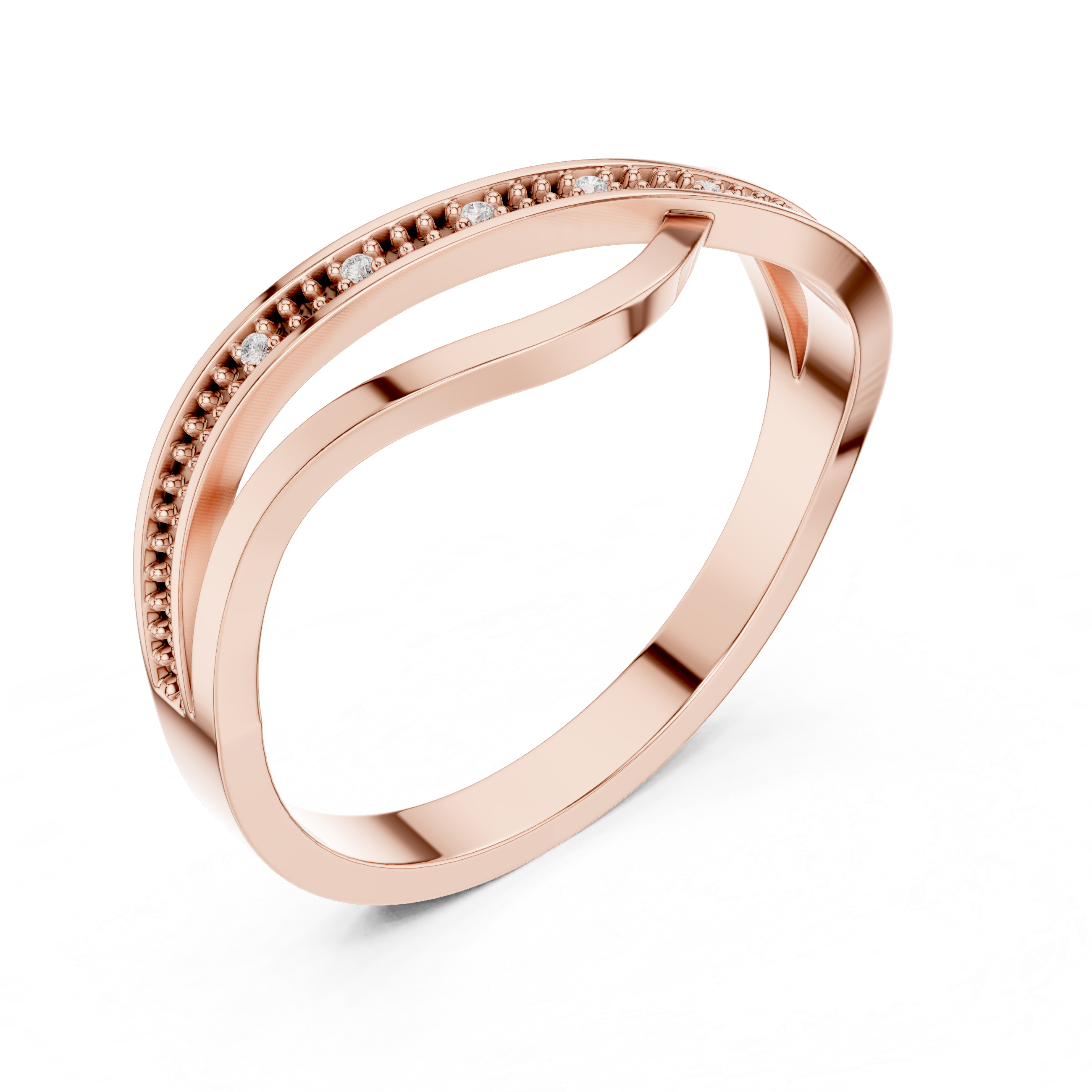 Sparkling  featuring intricate diamond detail