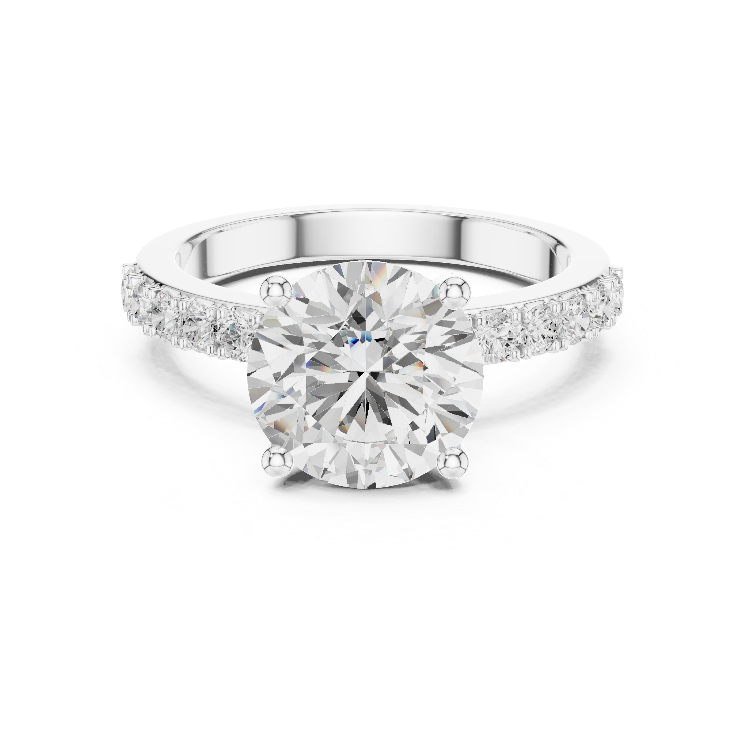 Luxury bridal diamond set featuring high-end craftsmanship.