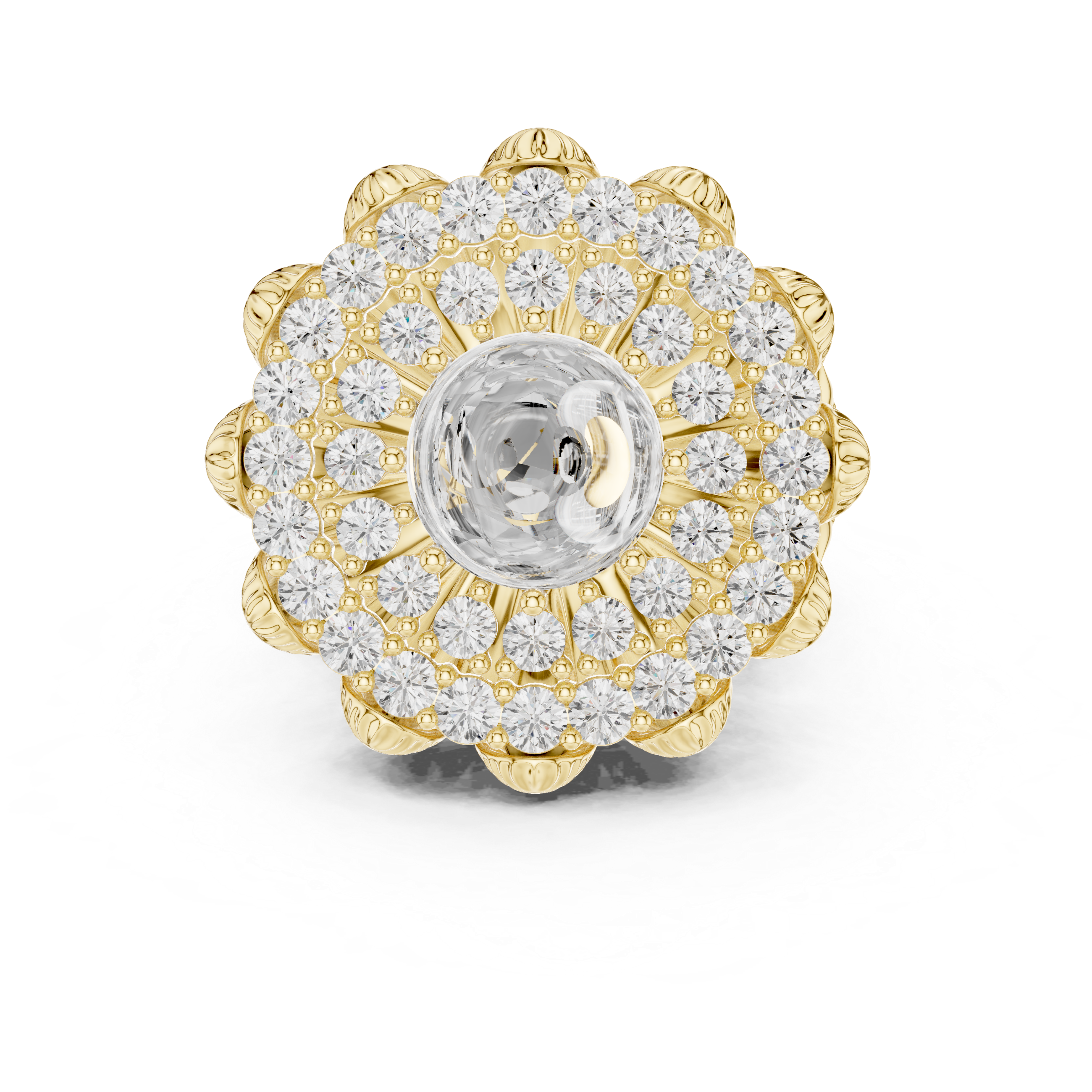 Stylish knot design ring symbolizing love and unity with polished finish.