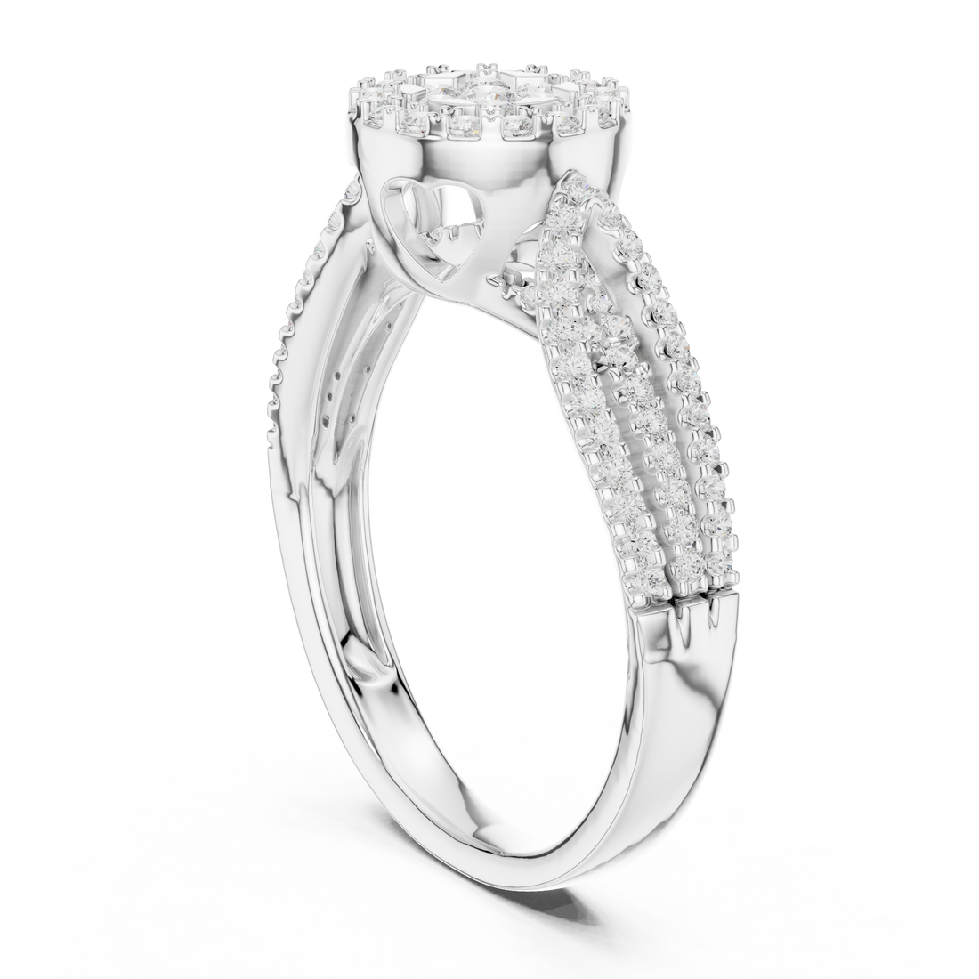 Minimalist rope chain bracelet with twisted metal texture.