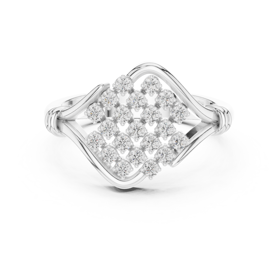 Luxury bridal diamond set featuring high-end craftsmanship.