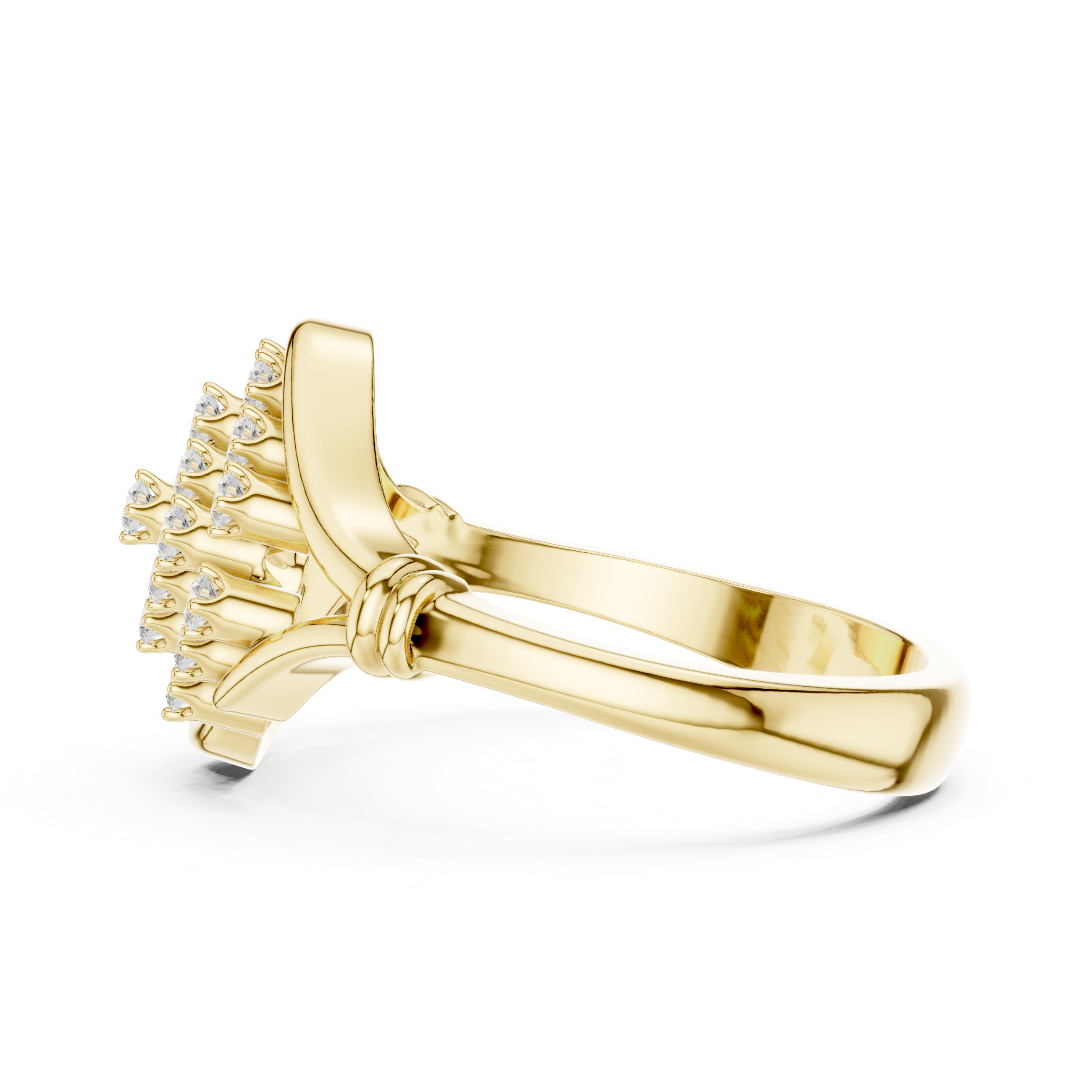 Traditional bridal jewellery set featuring detailed gold work.