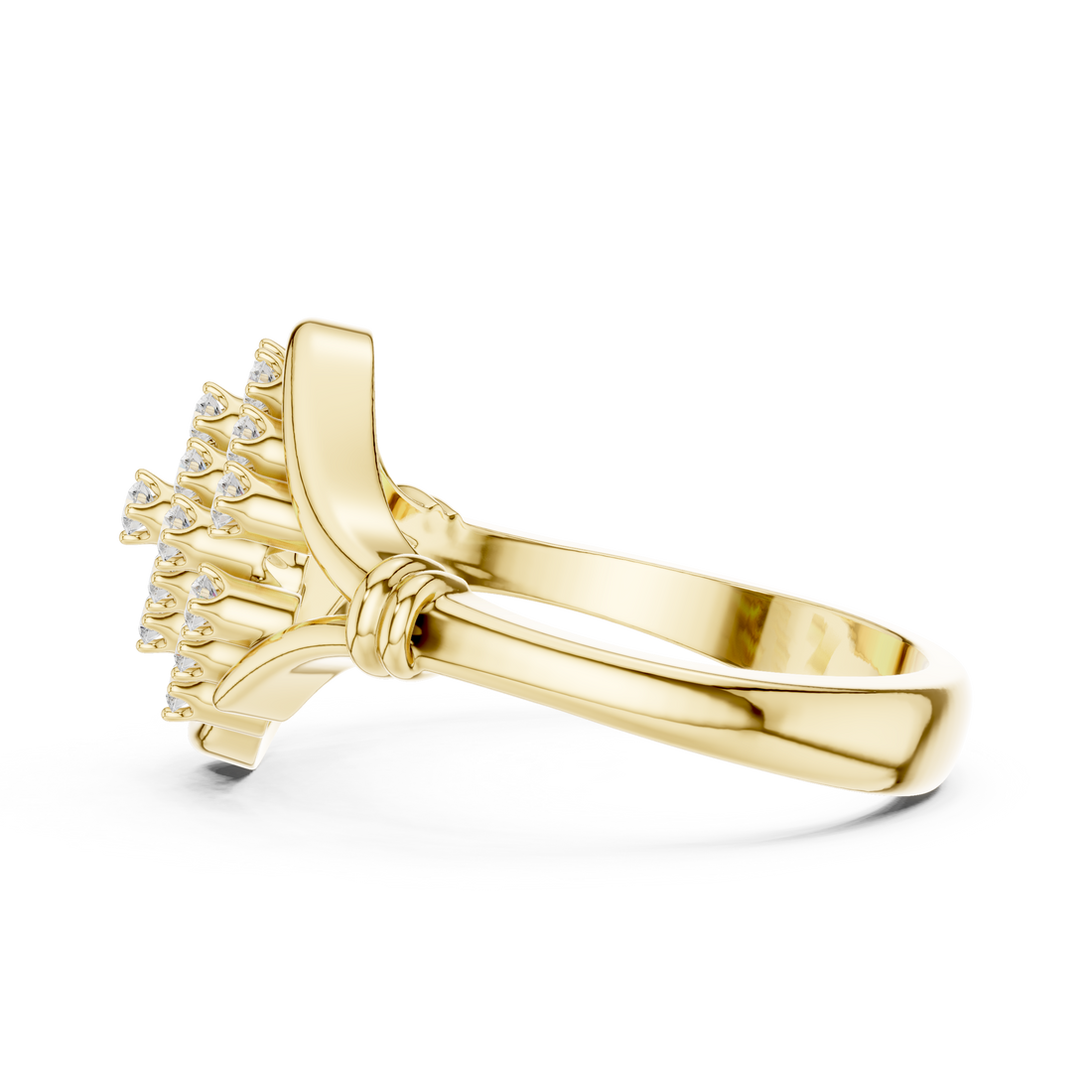 Traditional bridal jewellery set featuring detailed gold work.