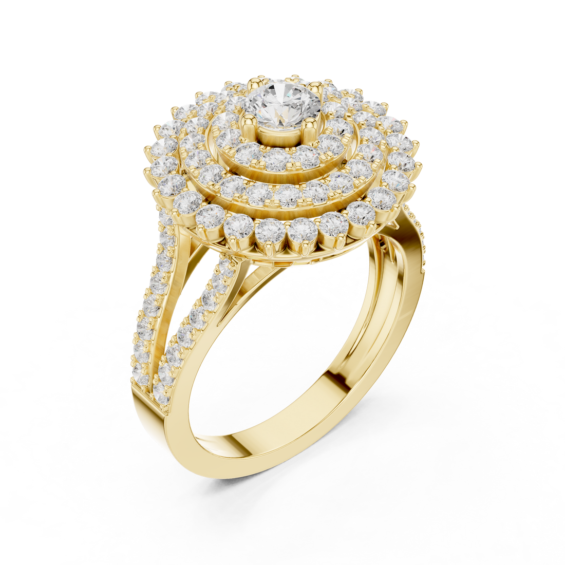 Stylish anniversary ring featuring sparkling stone accents.