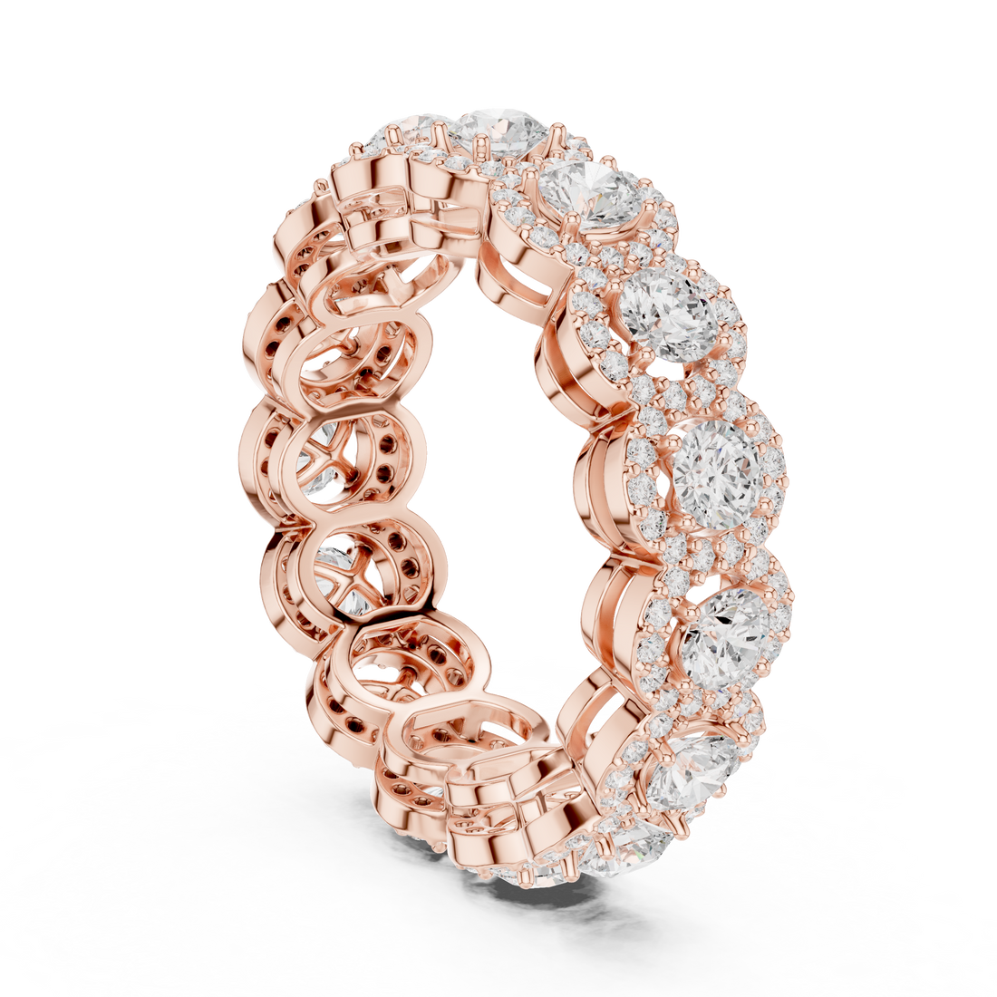 Modern circle pendant necklace symbolizing unity and timeless elegance.