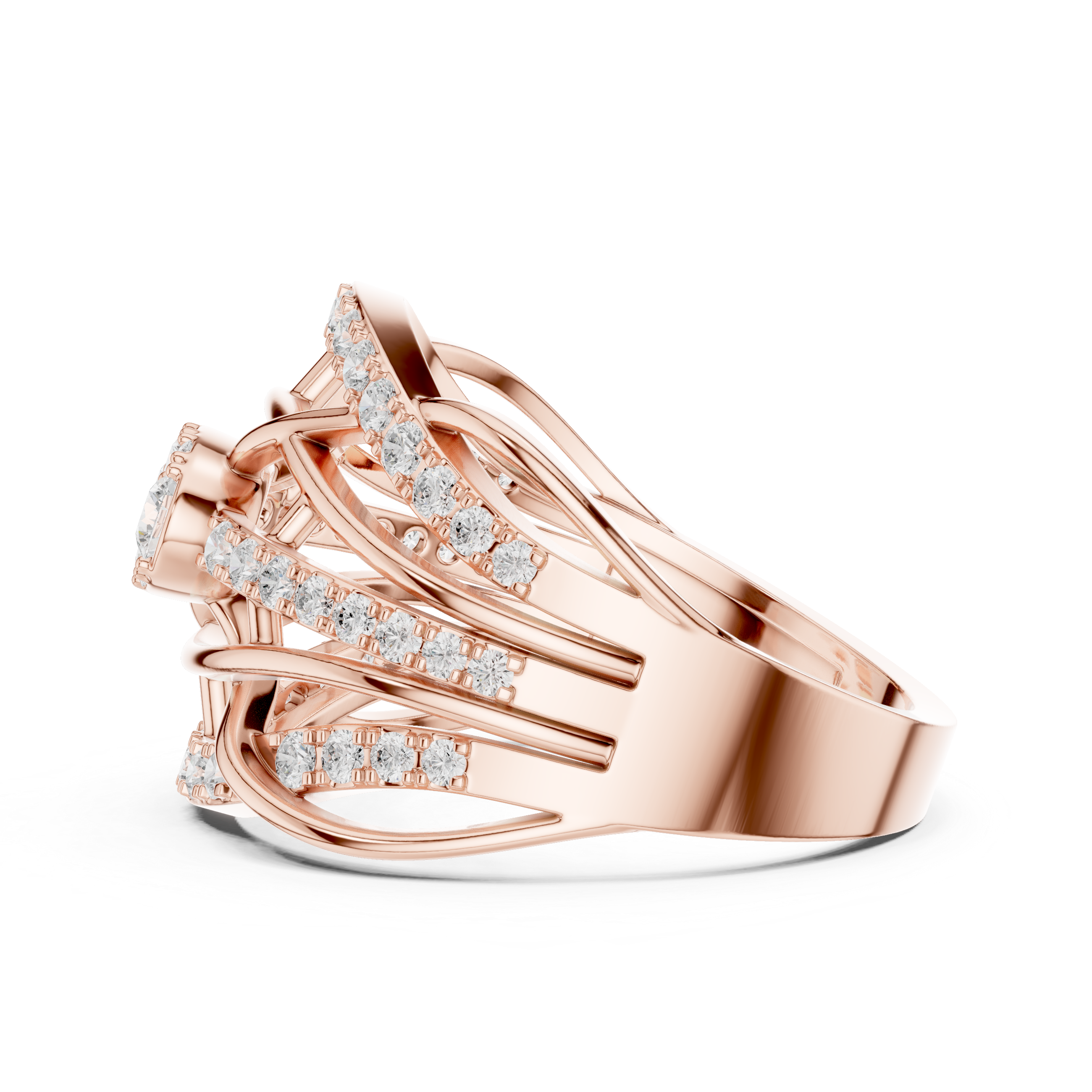 Luxury diamond drop earrings featuring sparkling brilliance.