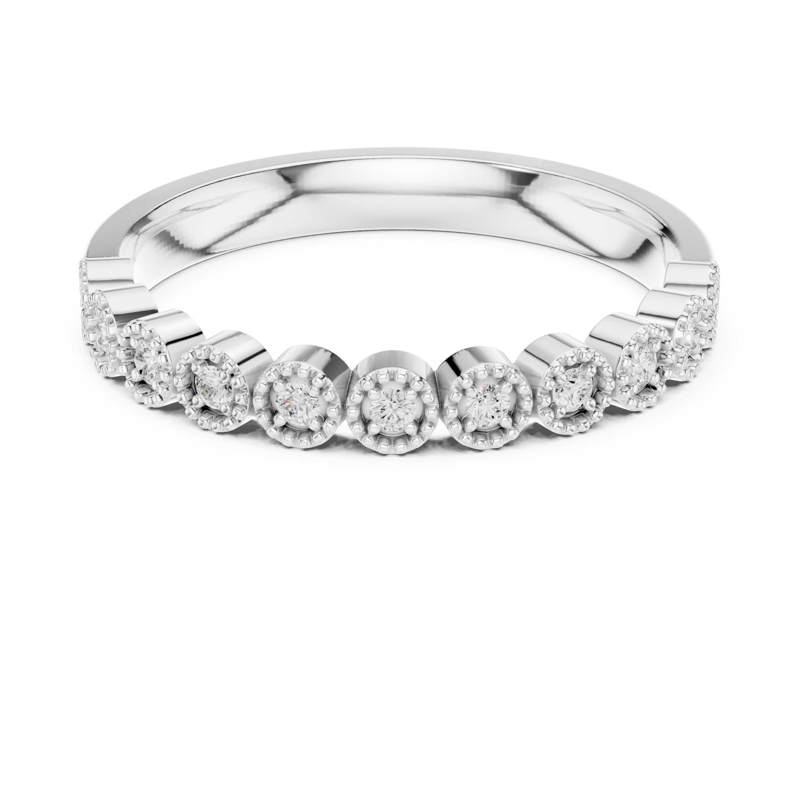 Luxury bridal diamond set featuring high-end craftsmanship.