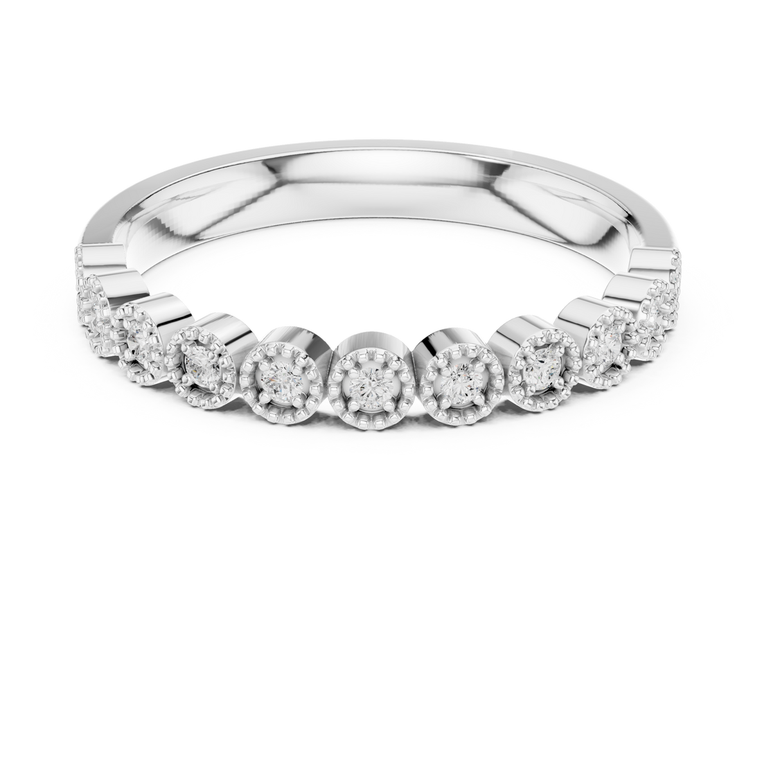 Luxury bridal diamond set featuring high-end craftsmanship.