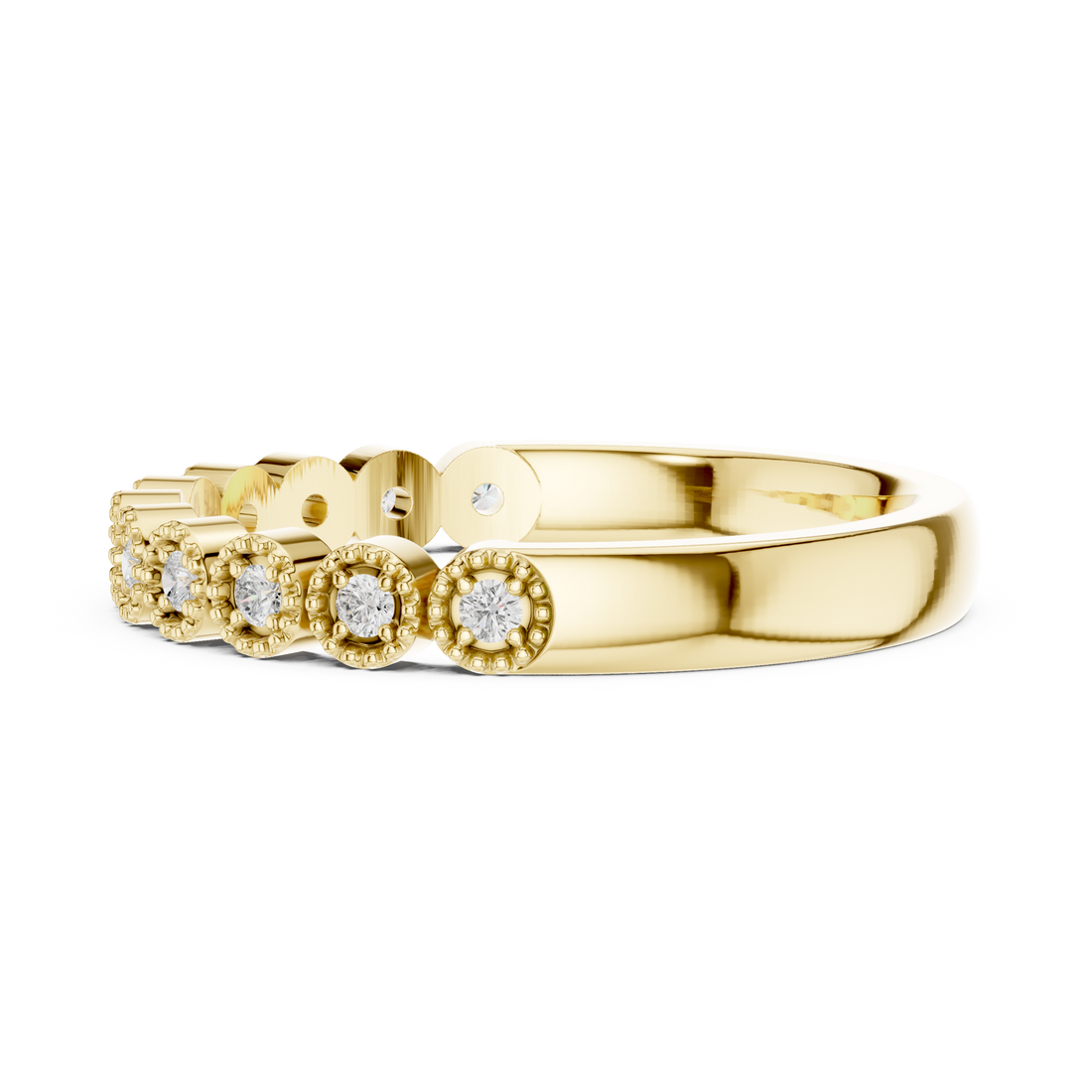 Traditional bridal jewellery set featuring detailed gold work.