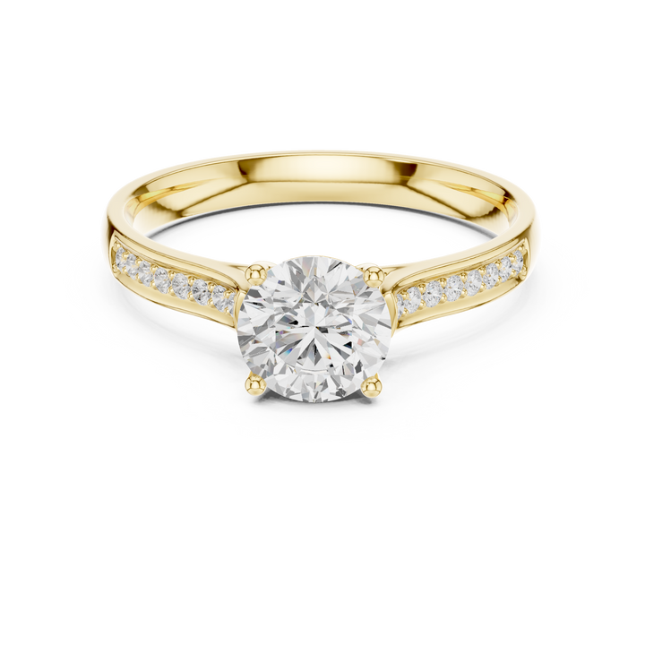 Stylish knot design ring symbolizing love and unity with polished finish.