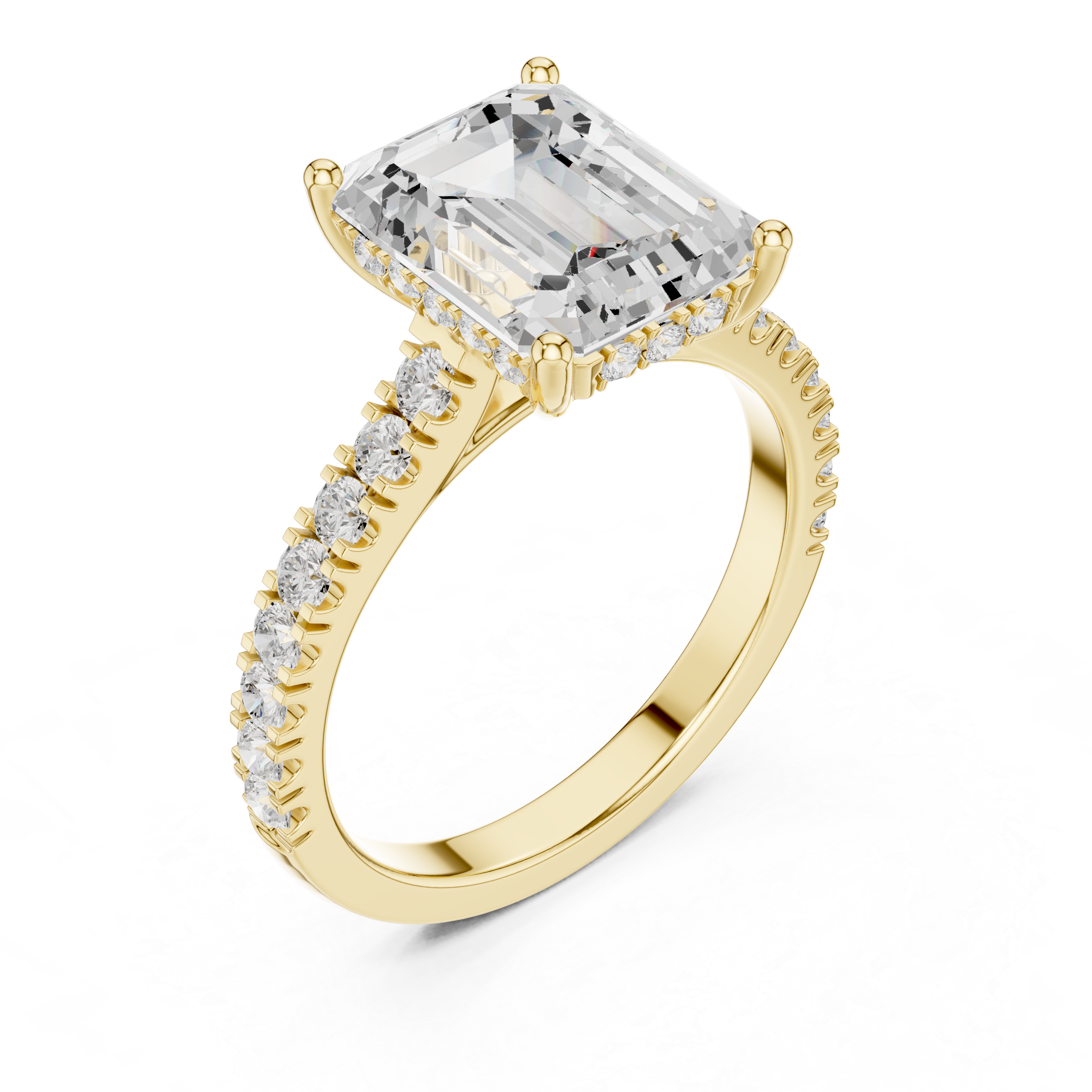 Classic oval hoop earrings with polished gold circular structure.