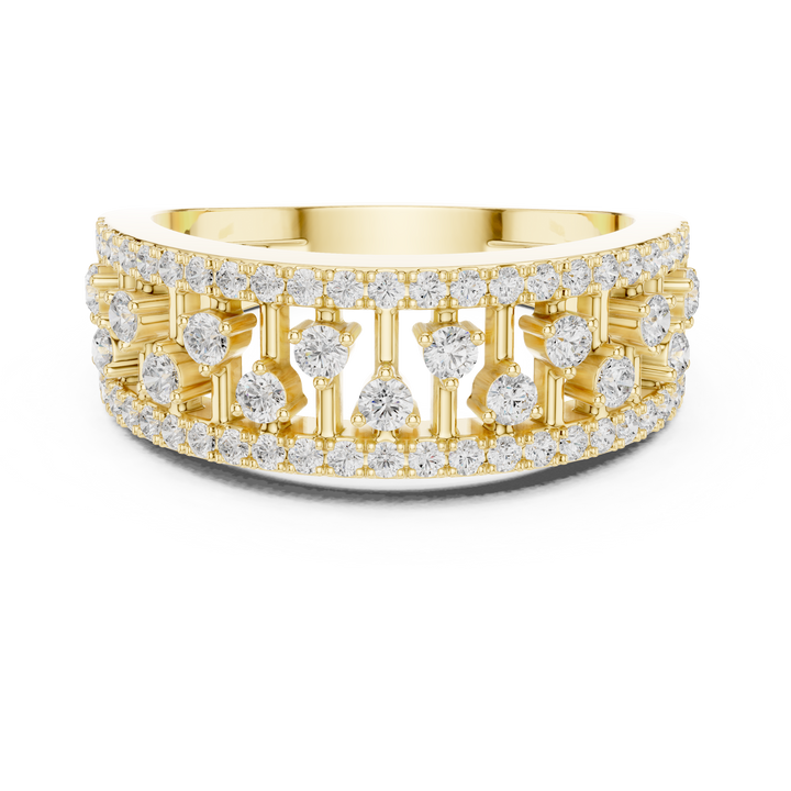 Luxury gemstone choker featuring vibrant colored stones in symmetrical arrangement.