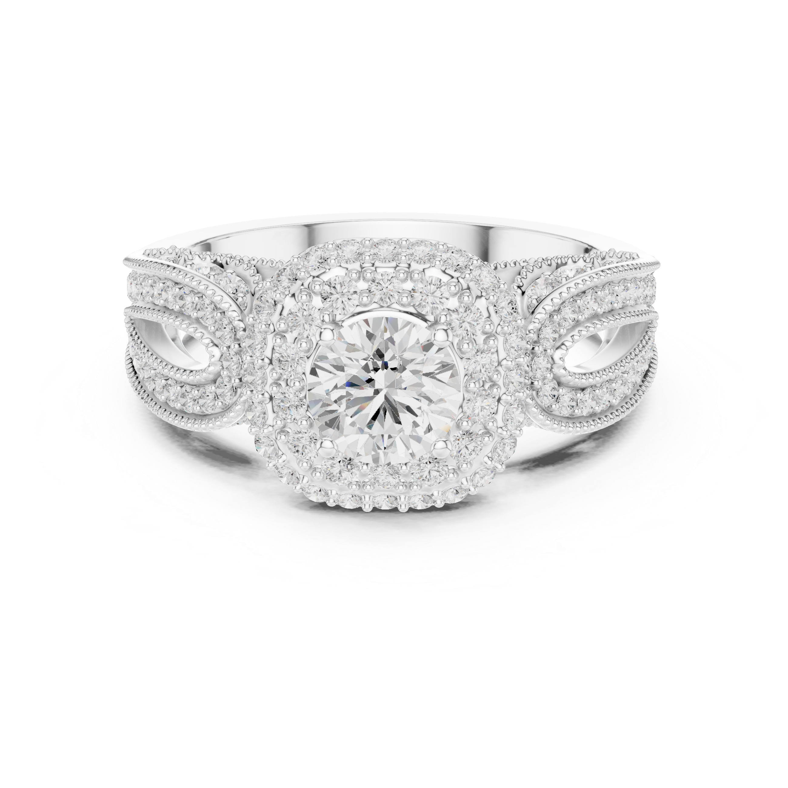 Classic floral brooch featuring detailed petal shapes and polished finish.