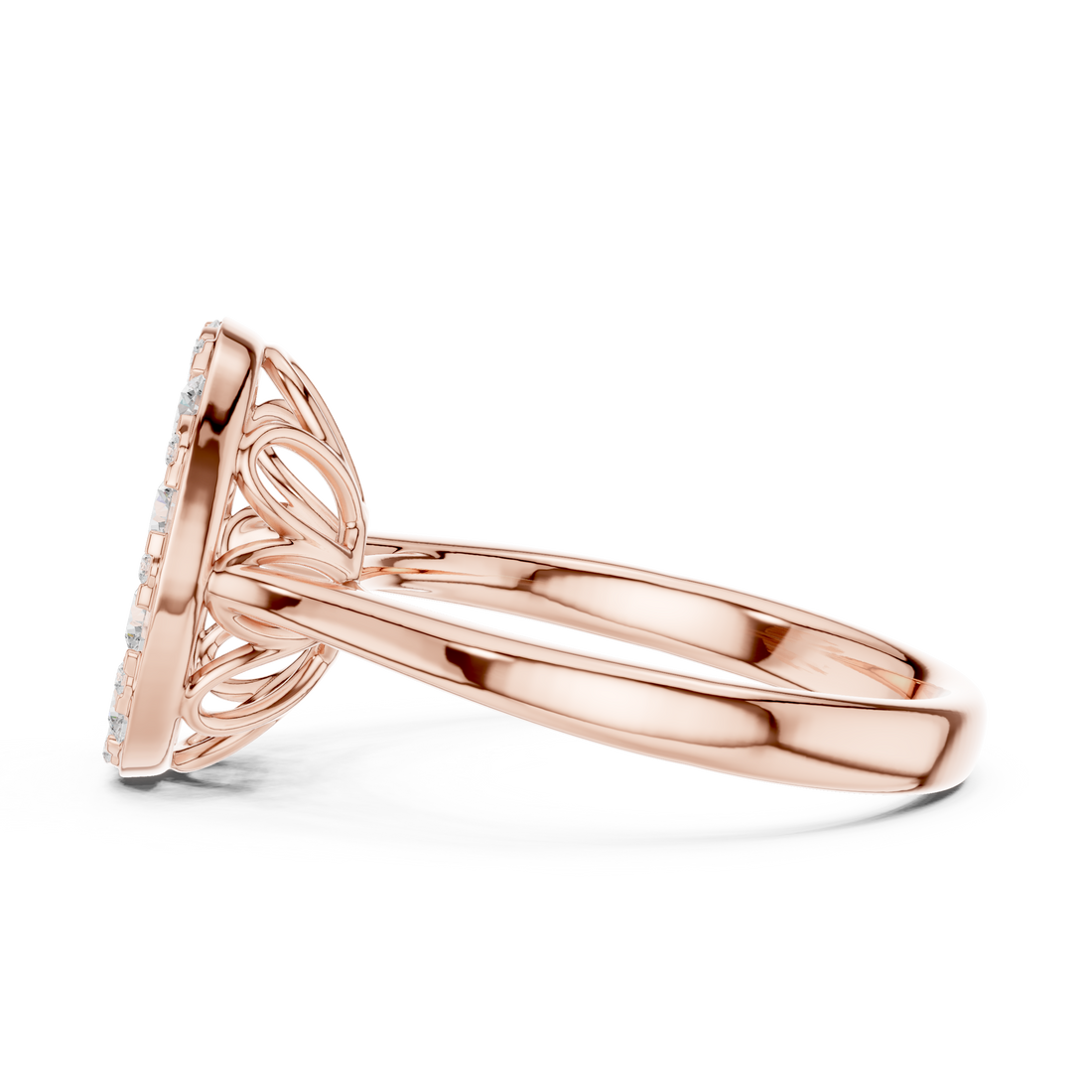 Classic oval hoop earrings with polished gold circular structure.