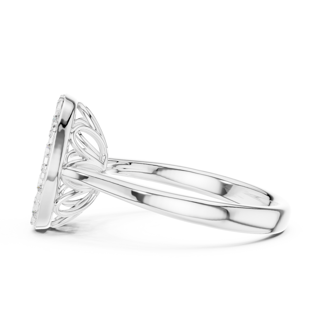 Luxury diamond jacket earrings designed to surround central stud stones.