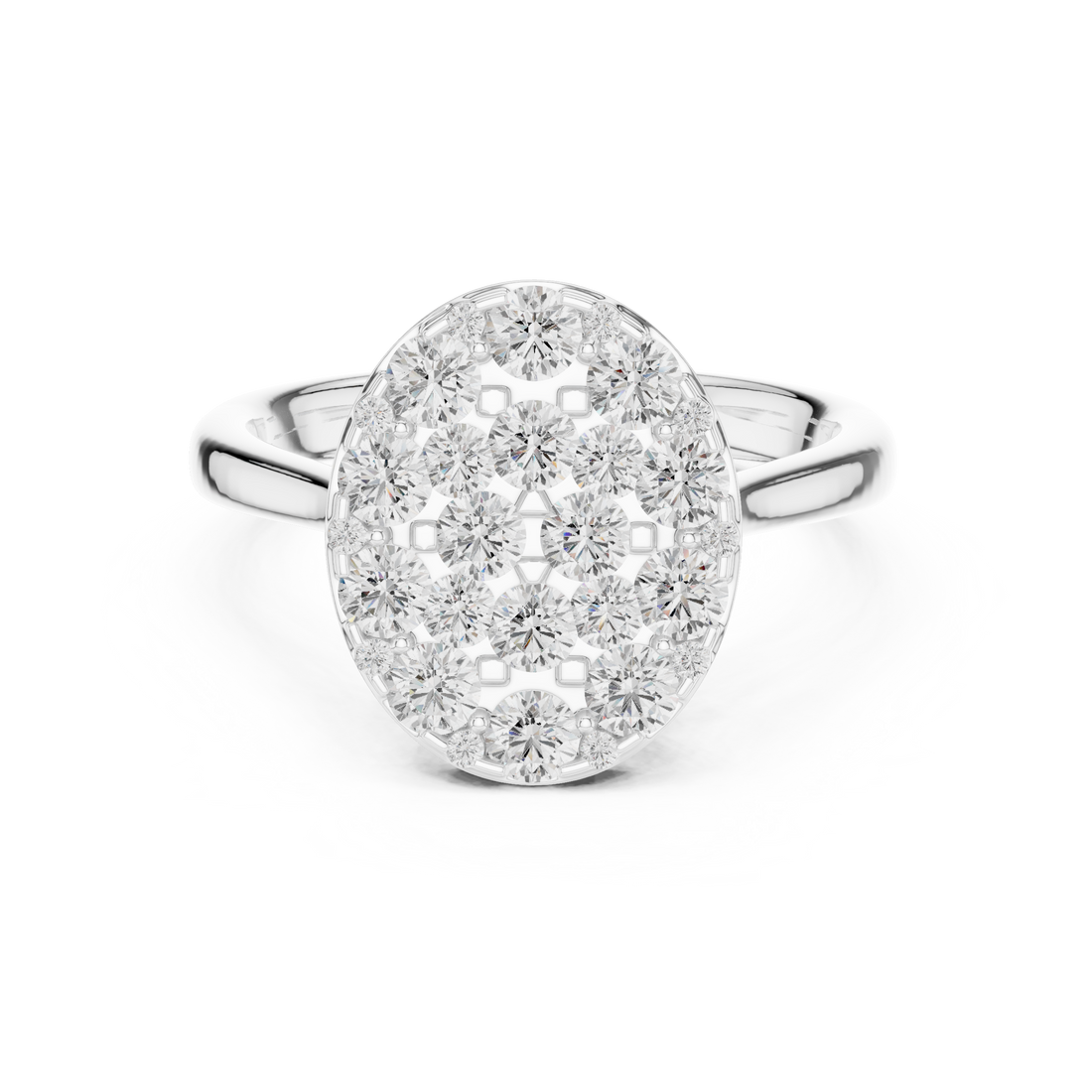 Minimalist tiny stud earrings with subtle sparkle and lightweight design.