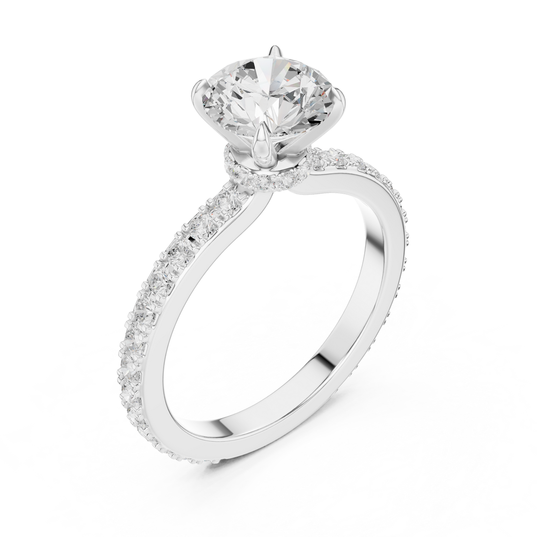 Traditional gold toe ring featuring engraved floral patterns.