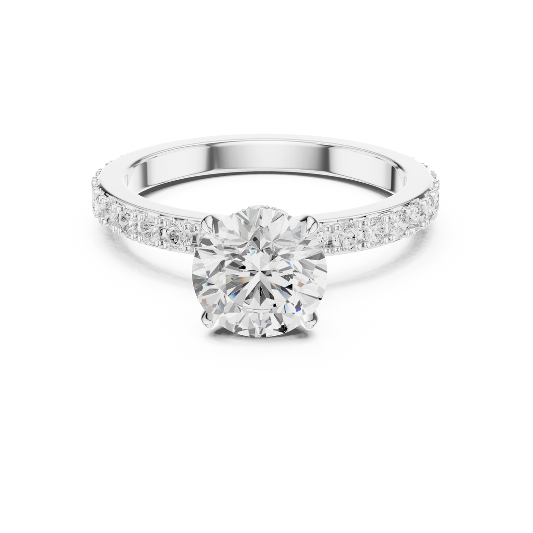 Classic floral brooch featuring detailed petal shapes and polished finish.